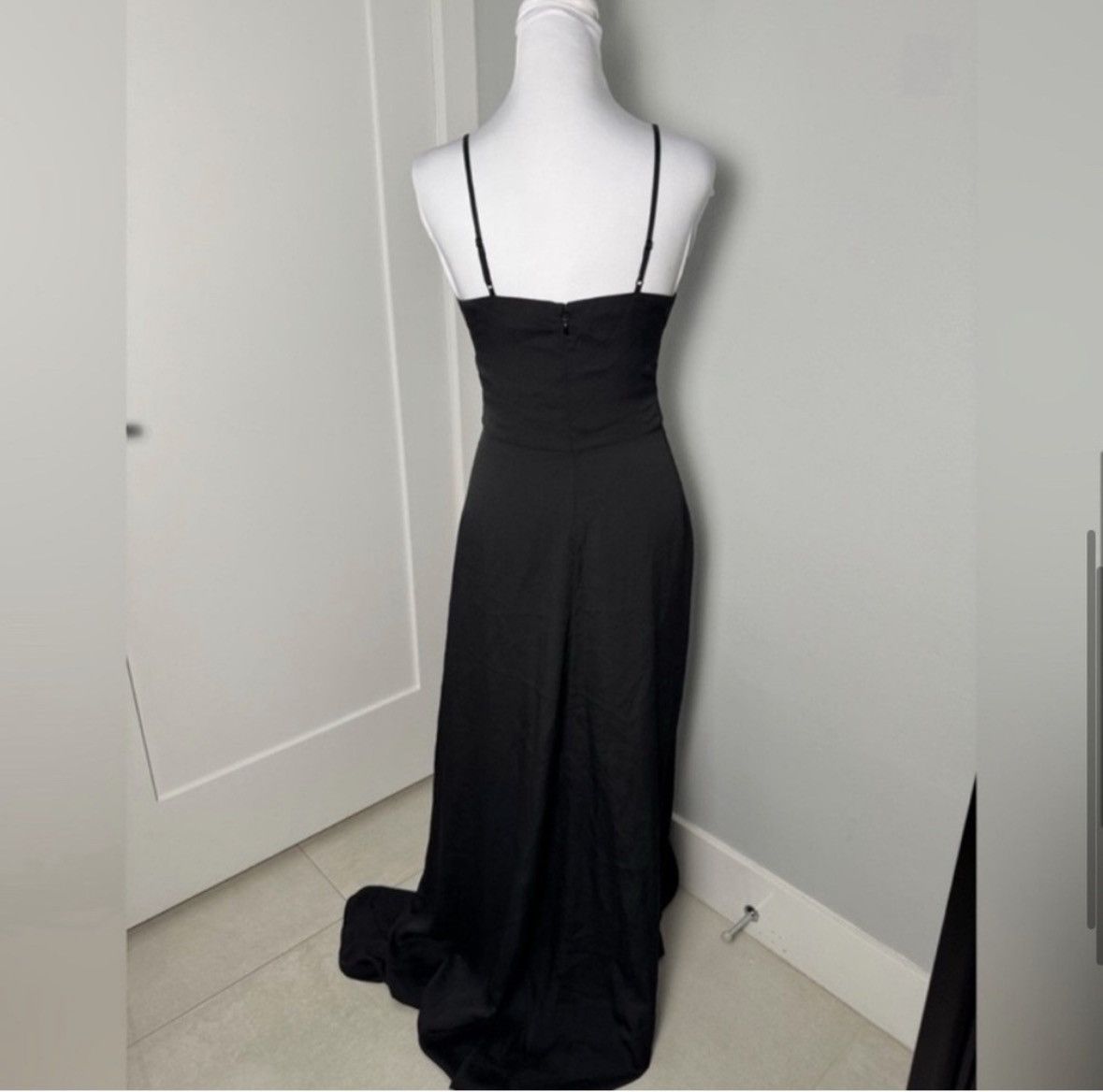 L'AGENCE L’agence Porter Dress in Black/Size 2 Size XS / US 0-2 / IT 36-38 - 6 Thumbnail