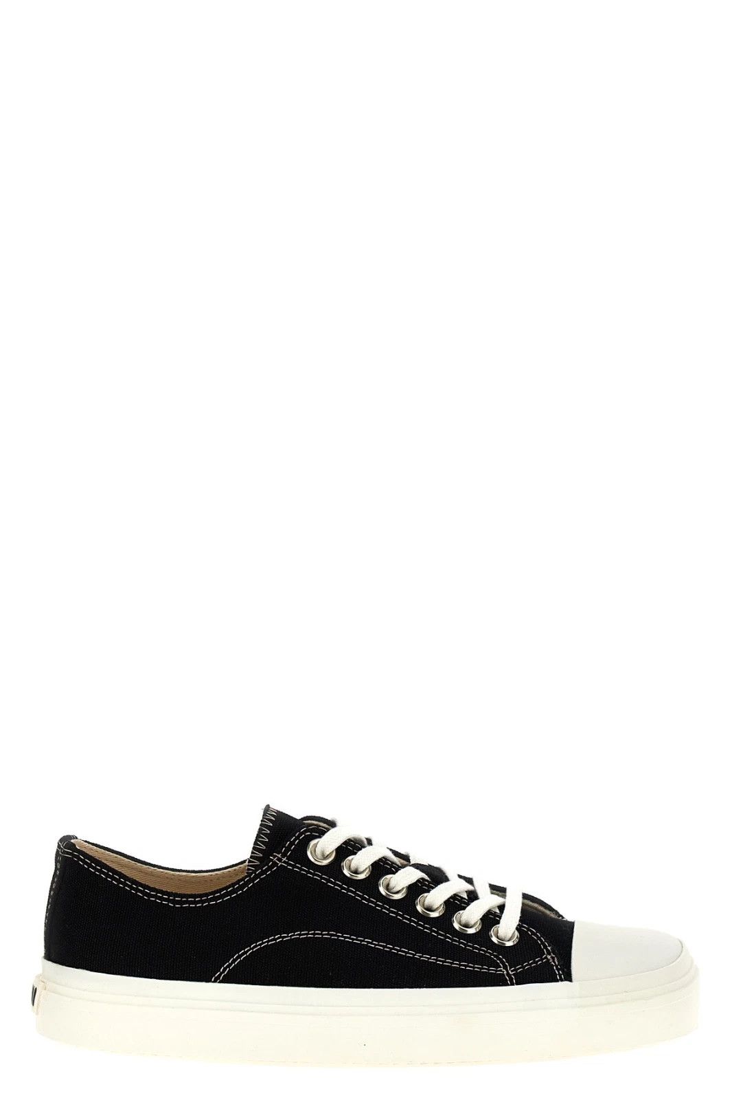 MSCHF MOSCHINO Canvas Black/White Sneakers New & Authentic Size US 5 / IT 35 - 1 Thumbnail