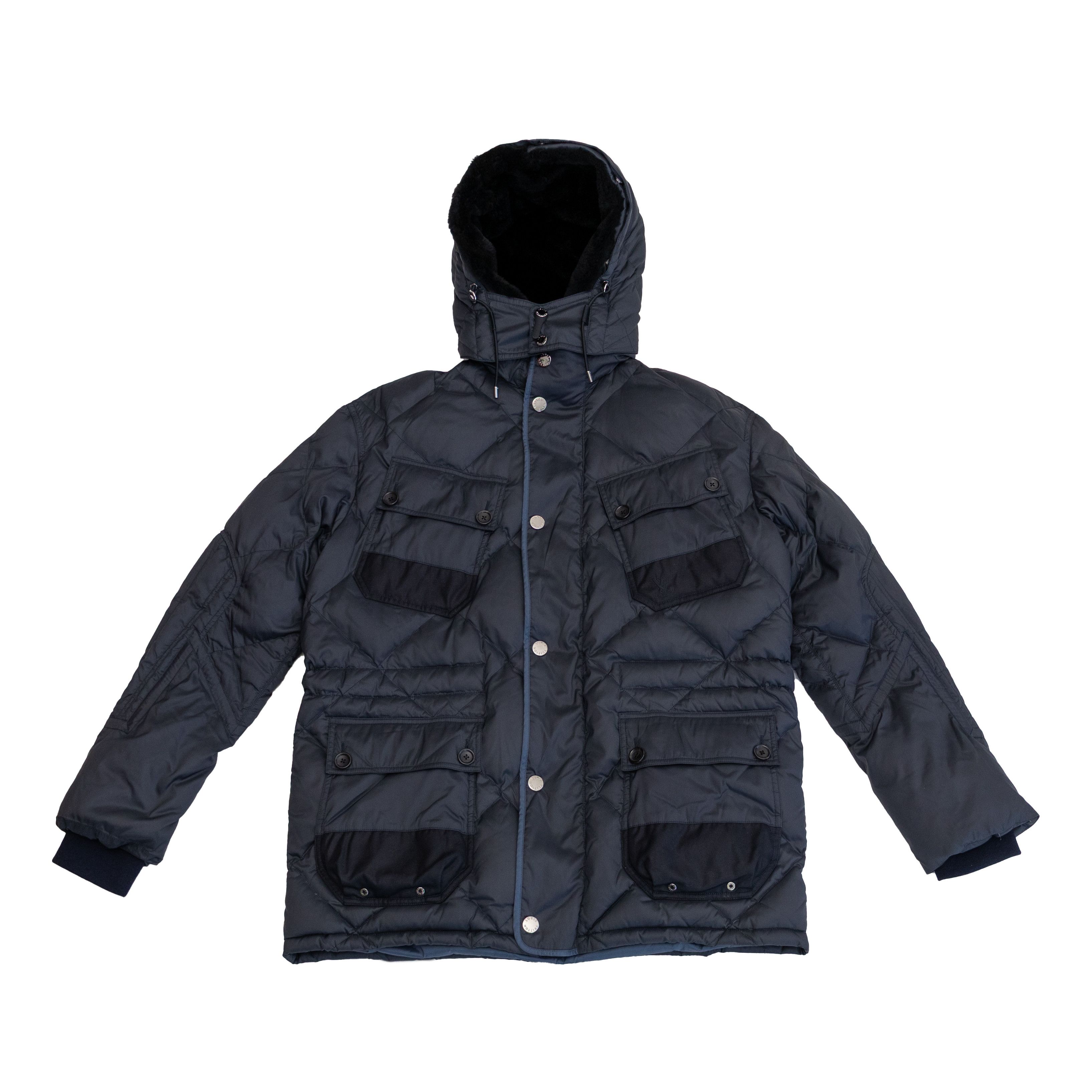 Louis Vuitton Louis Vuitton Down Jacket Mens EU 48 Navy Blue Puffer Size US M / EU 48-50 / 2 - 1 Thumbnail