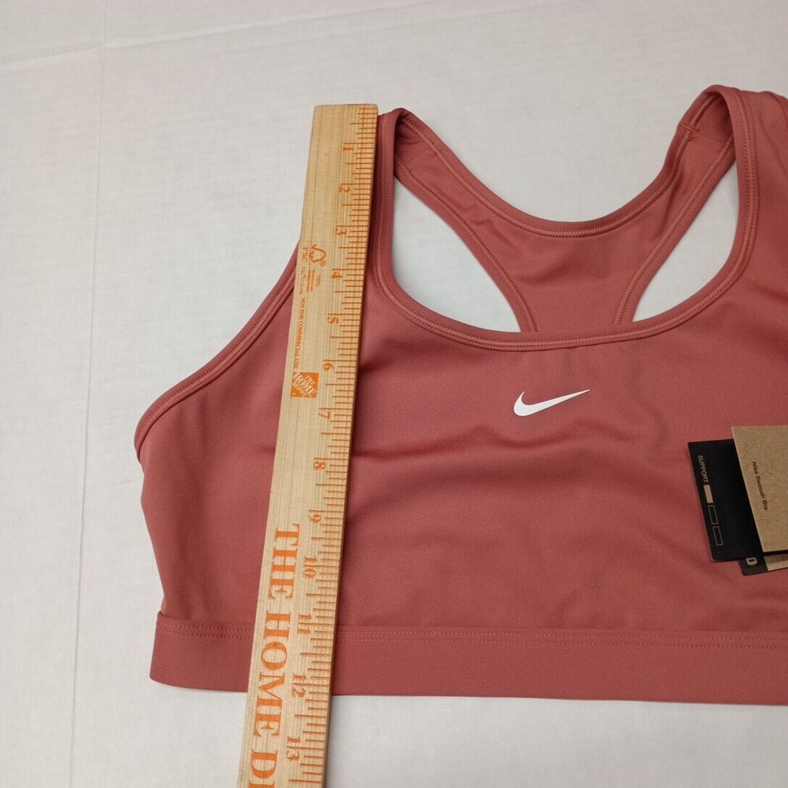 Nike Nike Swoosh Light Support Women's XL Sports Bra Canyon Pink Size XL / US 12-14 / IT 48-50 - 4 Thumbnail