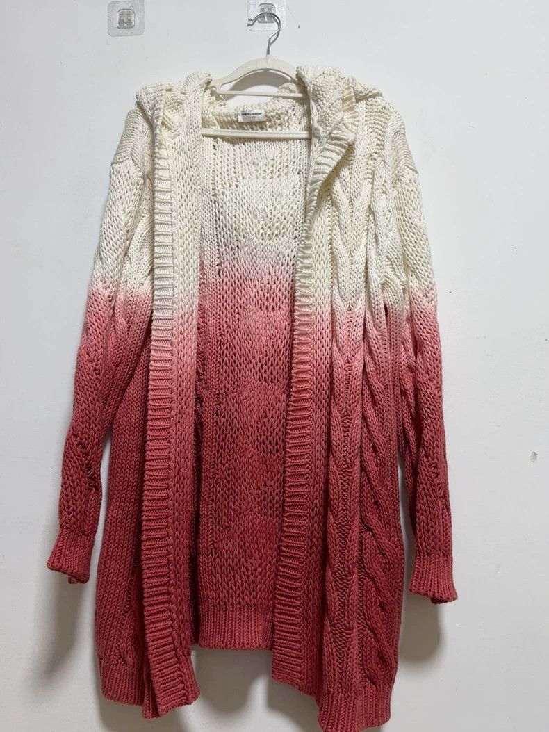 Saint Laurent Paris Saint Laurent Paris Gradient cardigan sweater-2506 Size US XS / EU 42 / 0 - 1 Thumbnail