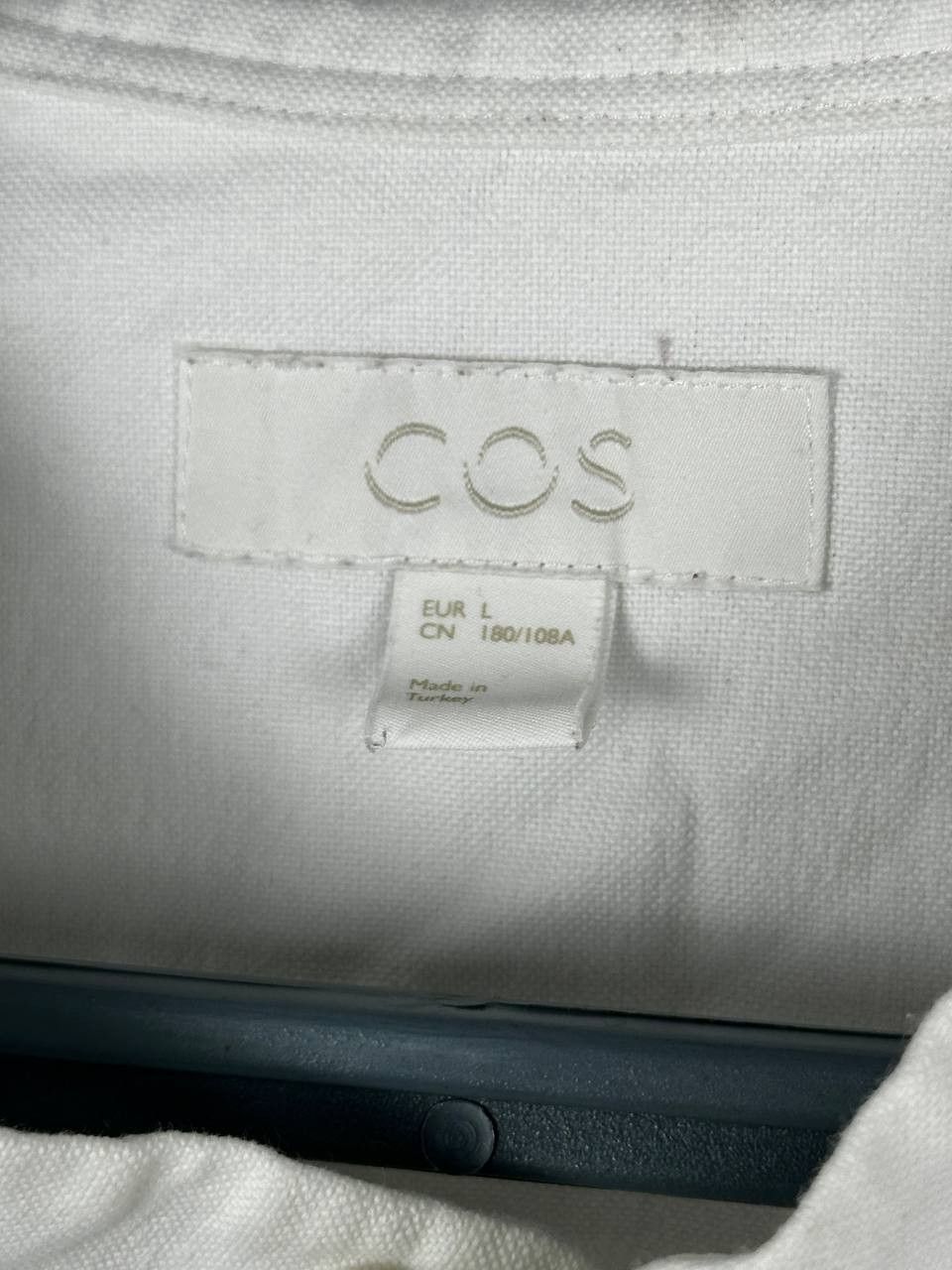Cos COS Luxury White Oxford Shirt Scandinavian Collar Size US L / EU 52-54 / 3 - 5 Thumbnail