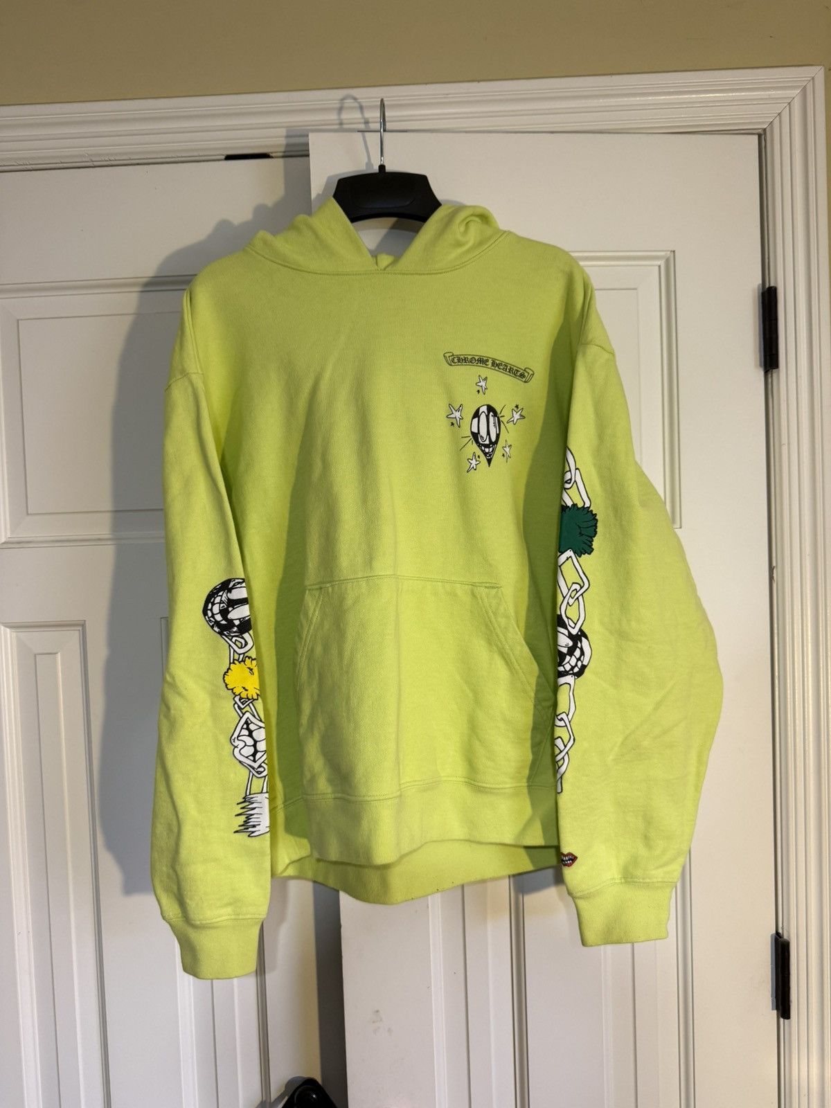Chrome Hearts Chrome Hearts Green Matty Boy “Chain Games” Hoodie Size US L / EU 52-54 / 3 - 1 Thumbnail