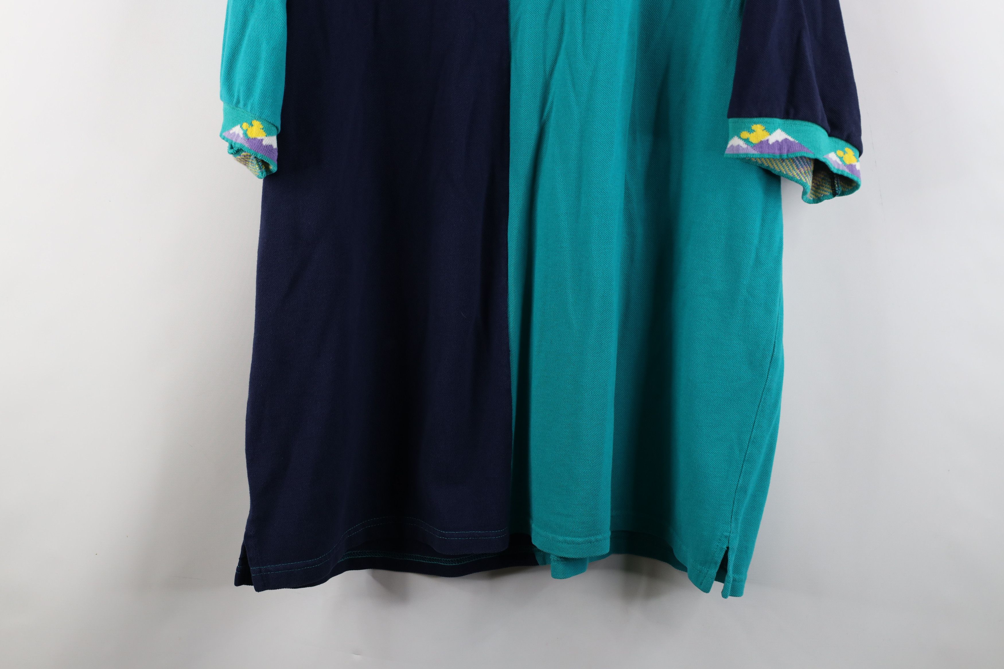 Disney × Vintage Vintage 90s Walt Disney World Block Old Key West Polo USA Size US XXL / EU 58 / 5 - 14 Thumbnail