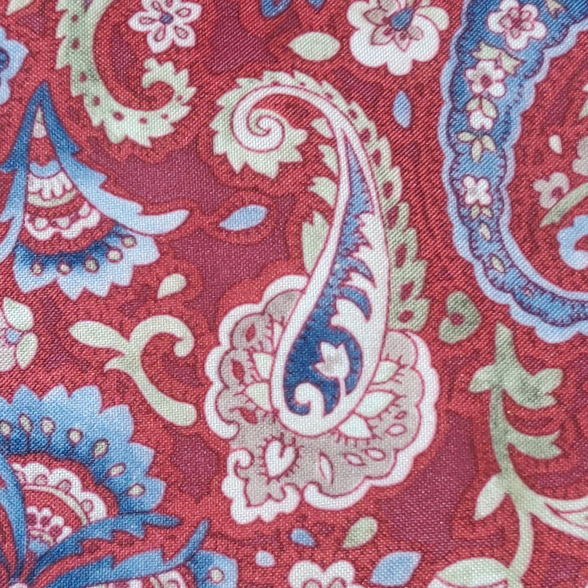 Vintage Vintage Windridge Mens Necktie Mervyns Floral Retro Paisley Size ONE SIZE - 5 Thumbnail