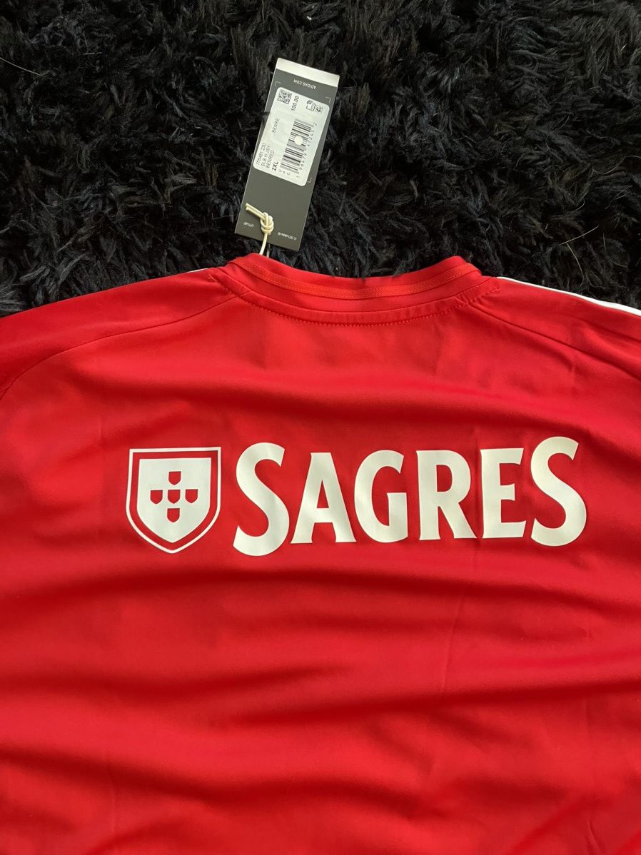 Adidas Adidas Benfica Home Jersey Sagres Size US XXL / EU 58 / 5 - 7 Thumbnail