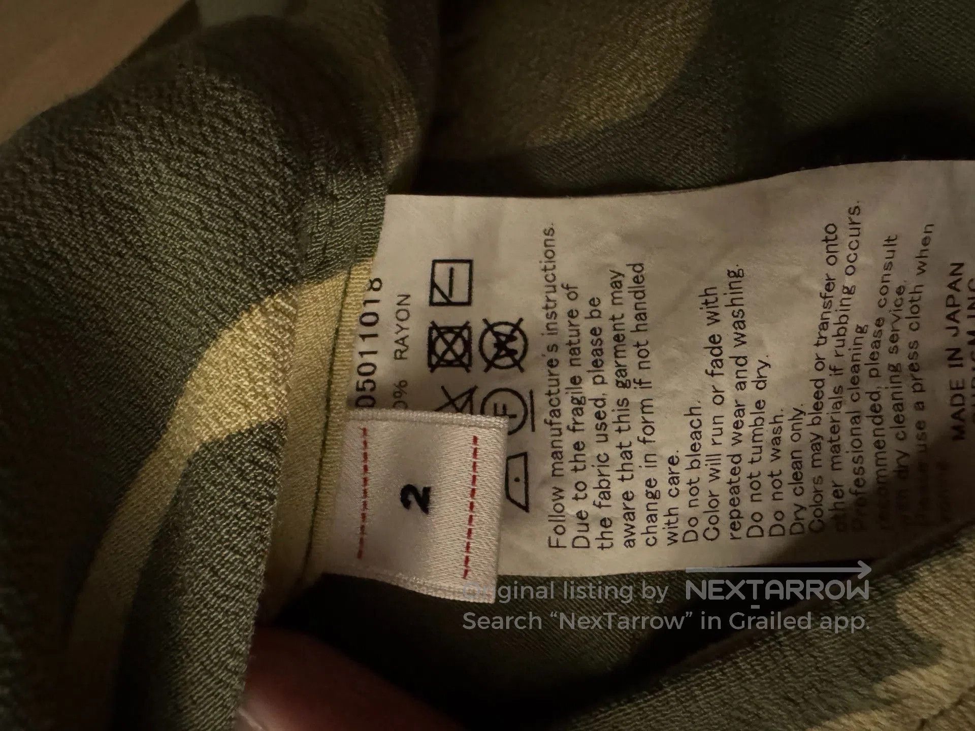 Visvim visvim 23SS Crosby Crane Short. Size US M / EU 48-50 / 2 - 5 Thumbnail