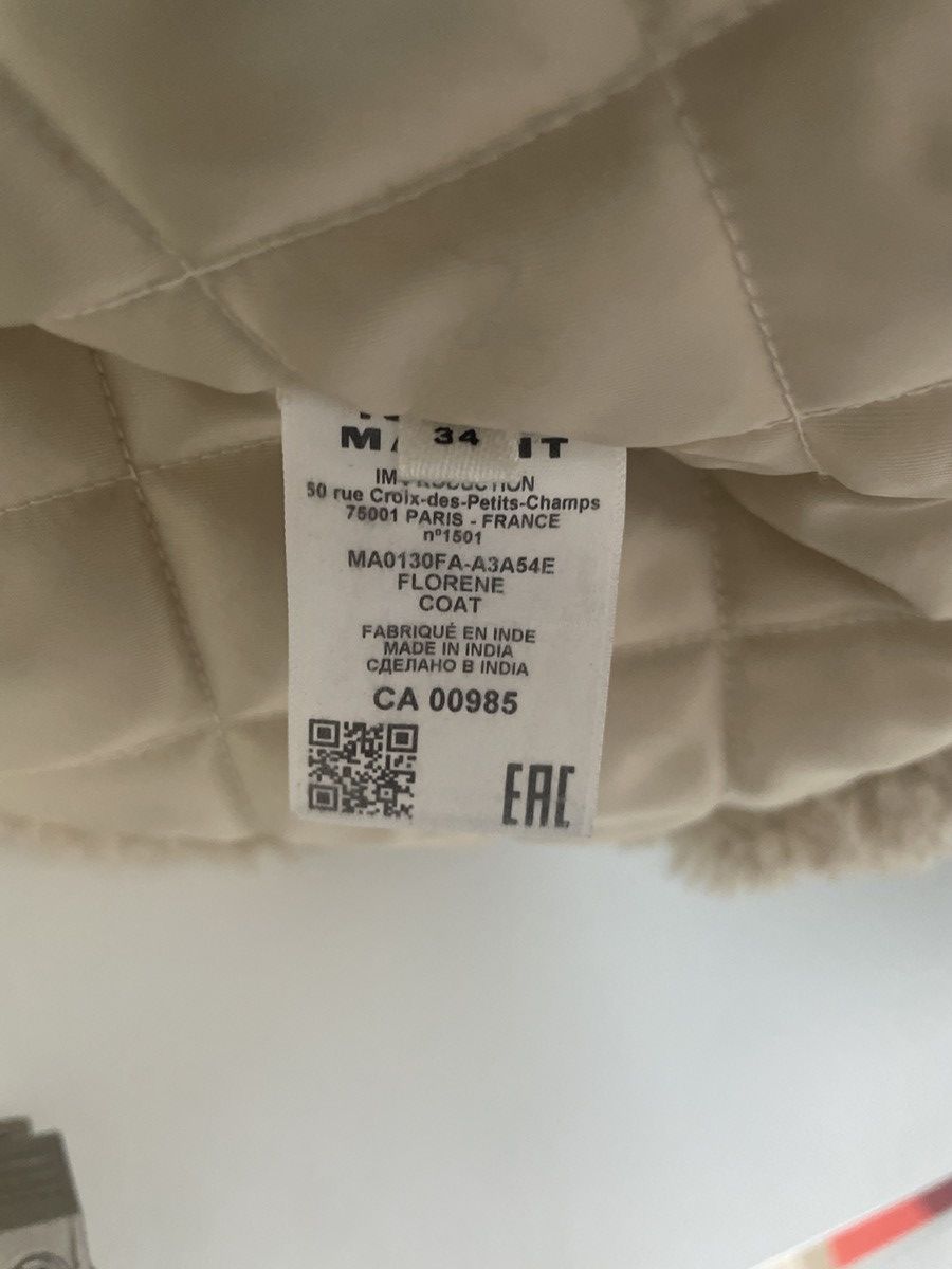 Isabel Marant Etoile Isabel Marant Etoile Florene Coat Size XS / US 0-2 / IT 36-38 - 5 Thumbnail