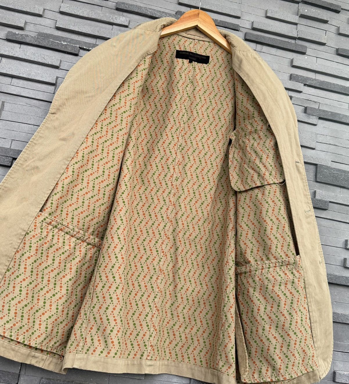 Comme des Garcons Homme AD 2002 Comme des Garçons Homme Tailored Jacket Size US L / EU 52-54 / 3 - 13 Thumbnail