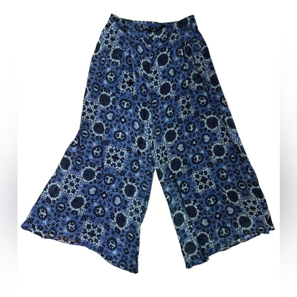 Designer Wide Leg Boho Casual Pants SP Size 28" / US 6 / IT 42 - 1 Thumbnail