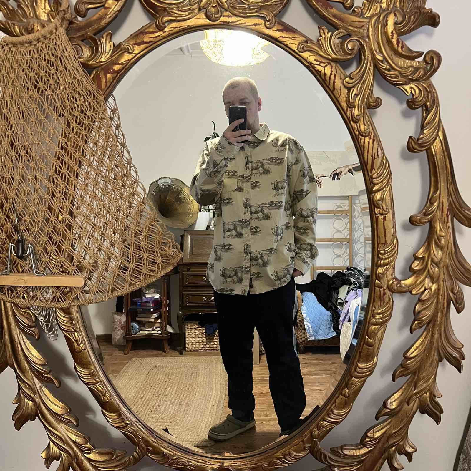 Ecko Unltd. Ecko Unltd. Japanese Souvenir Military Button Up Shirt XL Size US XL / EU 56 / 4 - 3 Thumbnail