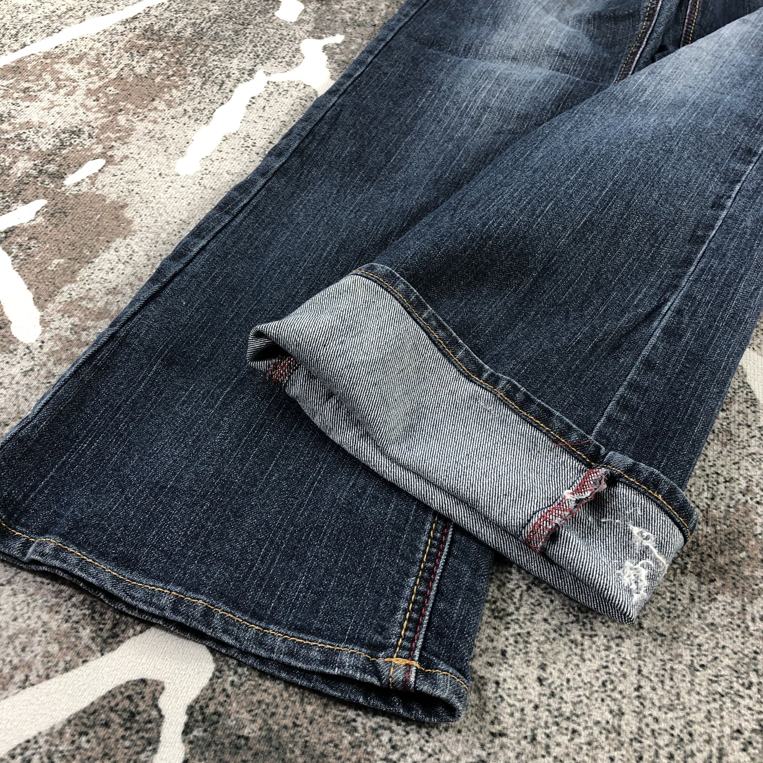 Japanese Brand Japanese Brand Denim Blue Wash Flare Jeans KJ1306 Size 32" / US 10 / IT 46 - 5 Thumbnail