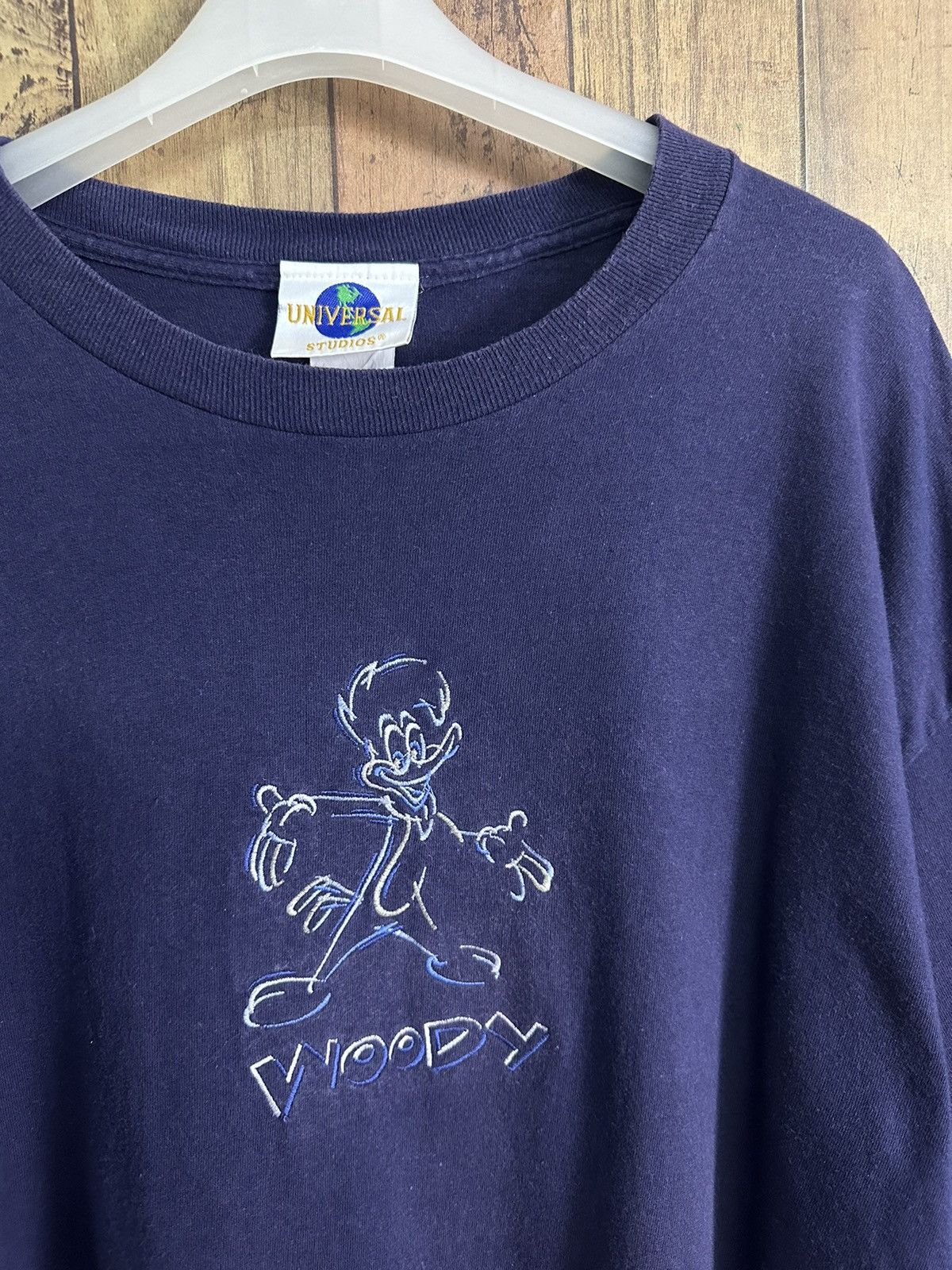 Universal Studios Vintage Woody Woodpecker ©️1996 Single Stitch Tshirt A421 Size US L / EU 52-54 / 3 - 2 Thumbnail