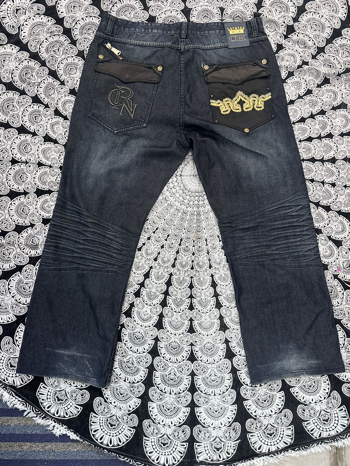 Other Black Crown Royal Jeans Size US 42 / EU 58 - 5 Thumbnail
