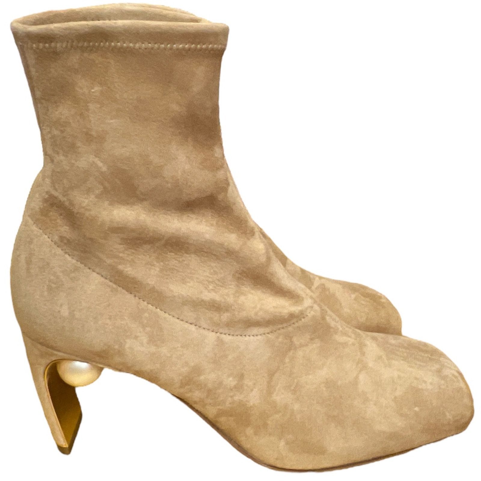 Nicholas Kirkwood Nicholas Kirkwood Maeva Brown Suede Ankle Boots, IT38/US8 Size US 8 / IT 38 - 6 Thumbnail
