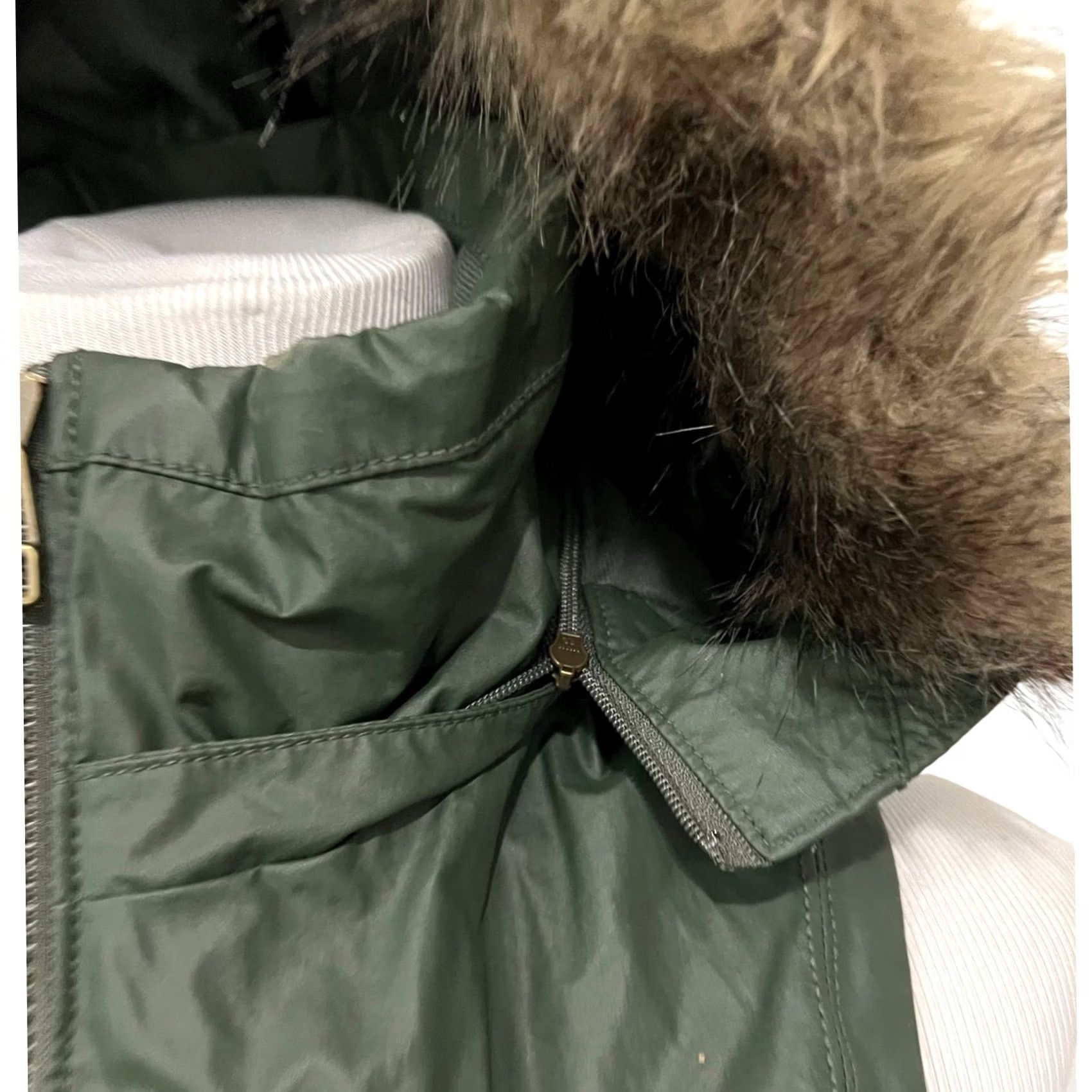 Athleta VINTAGE Athleta Alpine Air Vest Coat Jasper Green Women’s SMALL Removable Hood Size S / US 4 / IT 40 - 5 Thumbnail