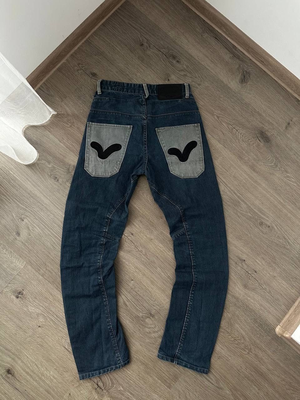 Japanese Brand × Vintage Vintage Japanese Denim Big Logo Y2K Pants Size US 28 / EU 44 - 5 Thumbnail