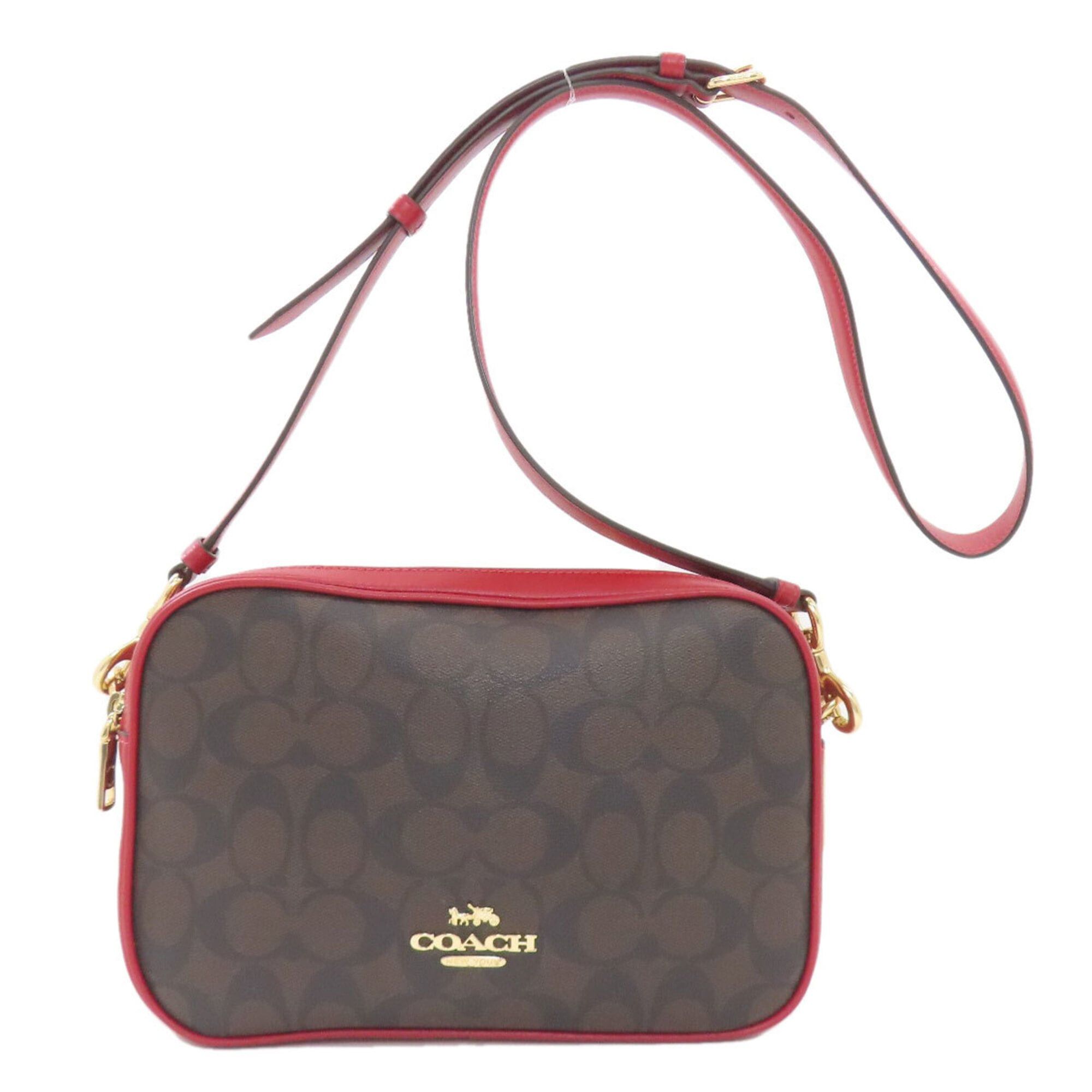 Coach Coach F78777 Signature Body Bag, PVC, Women