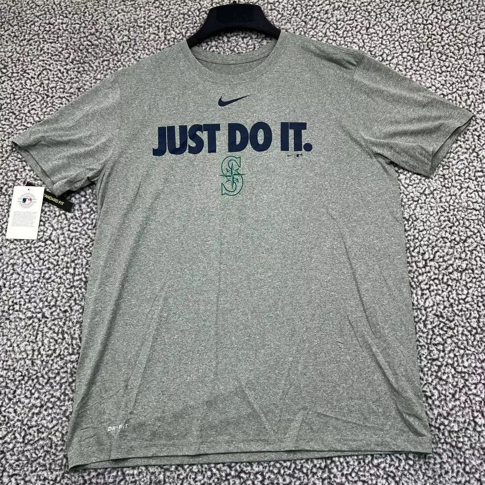 Nike Lot of 4 Shirt Atlanta Braves Mariners Hurricanes Men New L Size US L / EU 52-54 / 3 - 3 Thumbnail