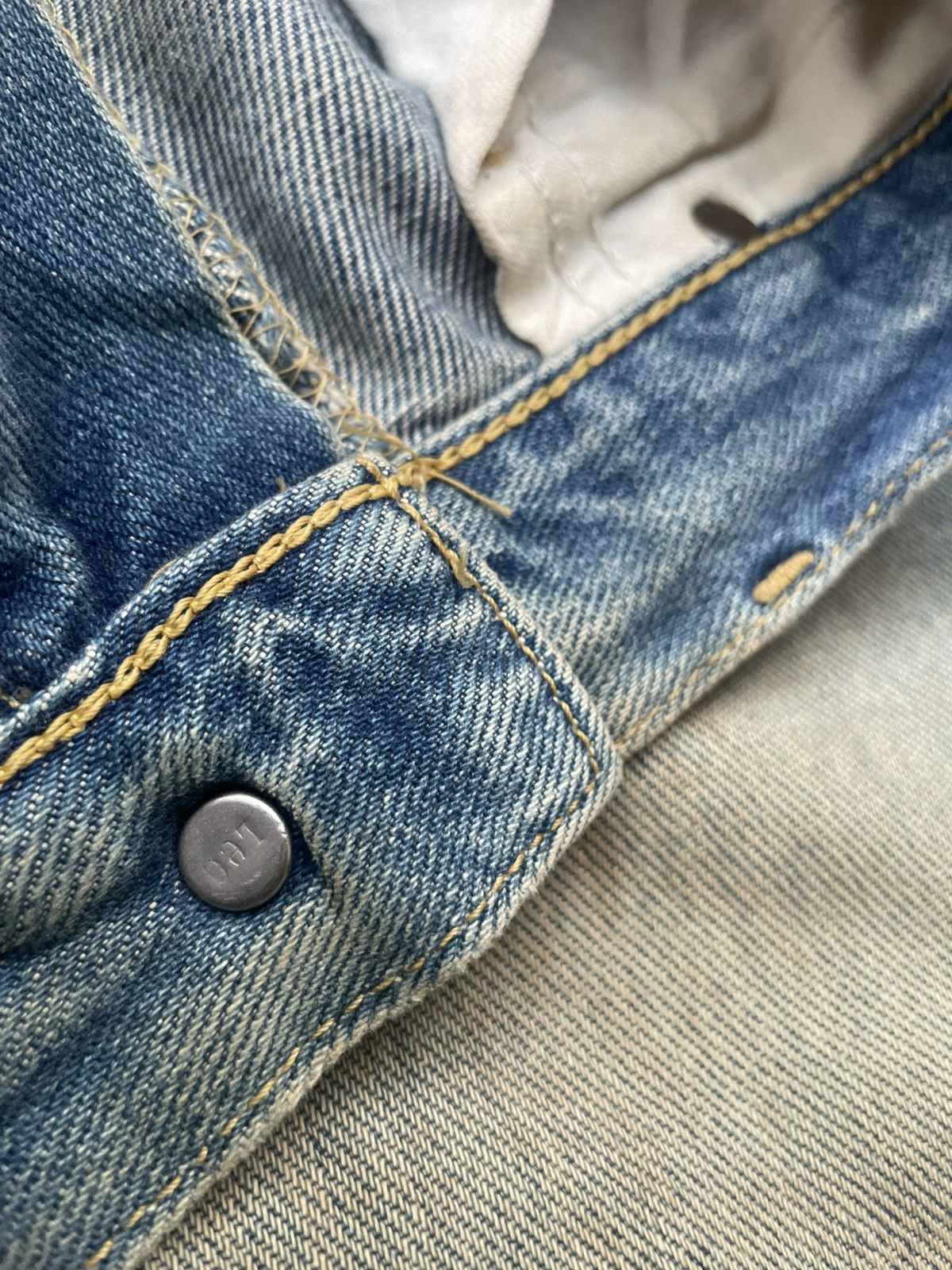 Lee Vintage Lee Riders 101 Selvedge Denim Size US 33 - 19 Thumbnail