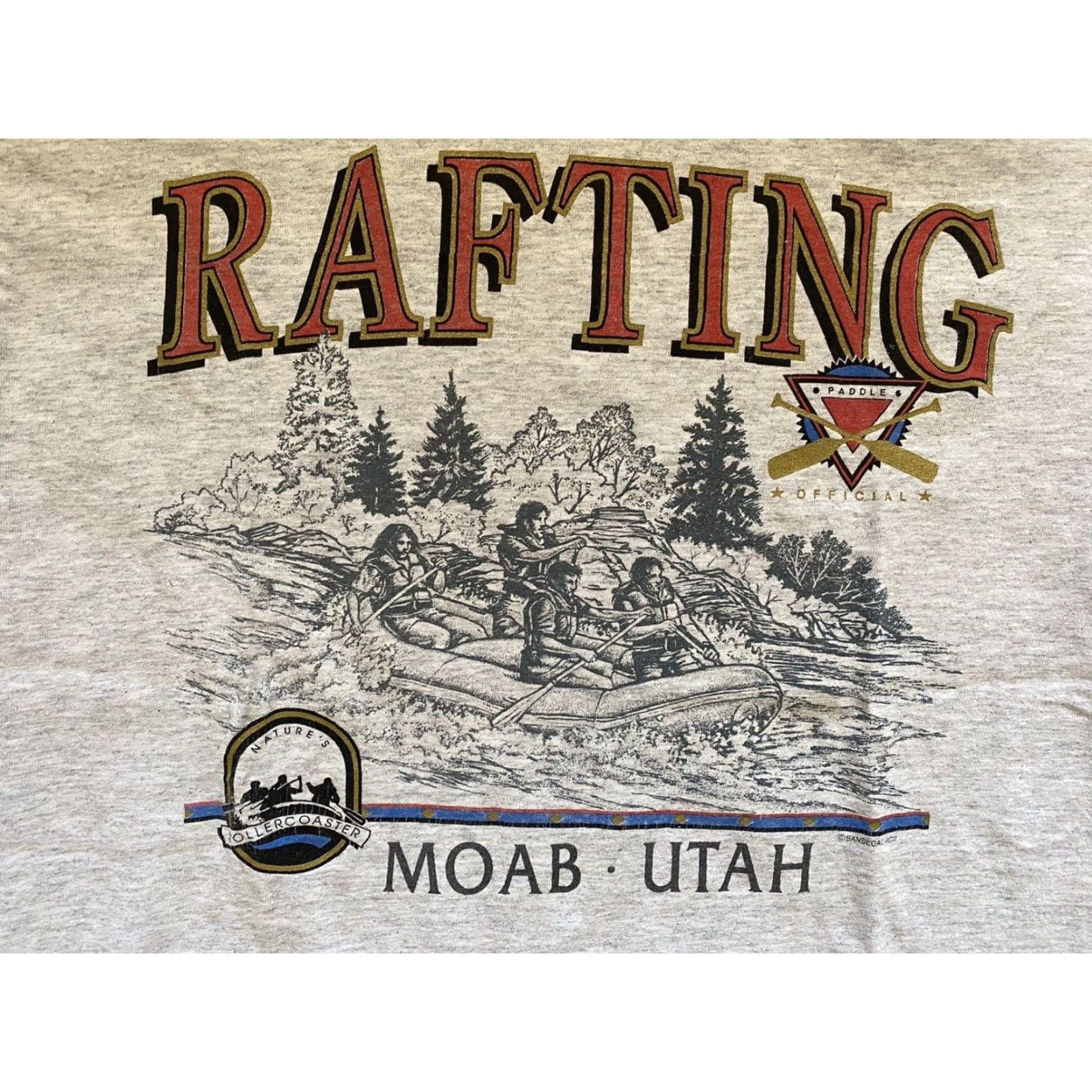 Vintage VINTAGE San Segal T-Shirt Men’s M Short Sleeve Gray USA Outdoor Classic Hipster Nature Moab Utah Made In USA Size US M / EU 48-50 / 2 - 7 Thumbnail