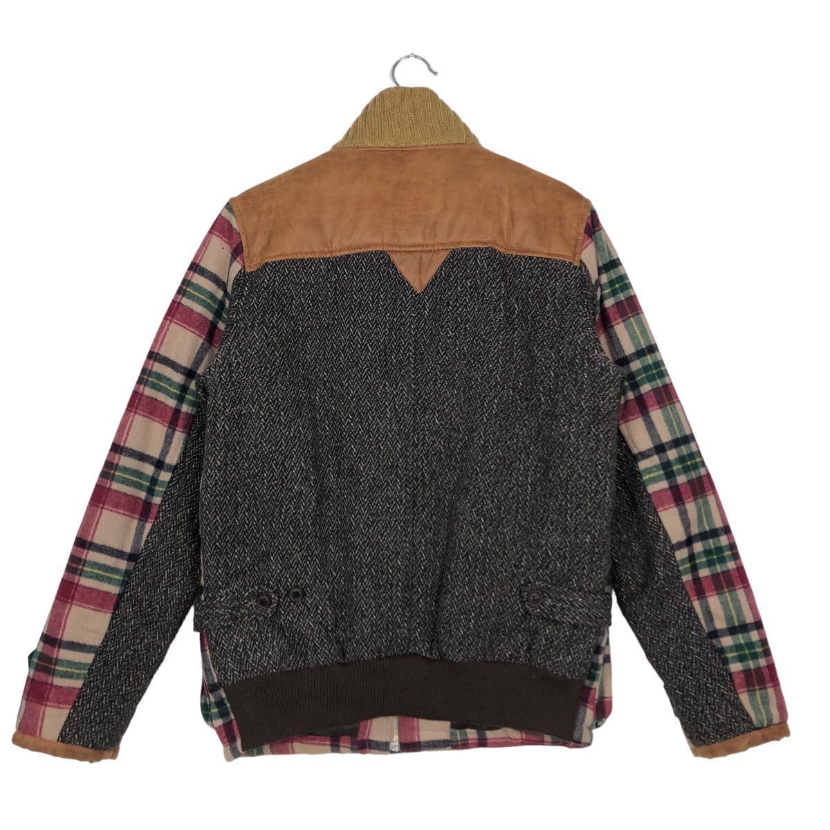 Hysteric Glamour 🔥90’s Bomber Jacket Wangwano Japan Tartan Design Check Size US L / EU 52-54 / 3 - 8 Thumbnail