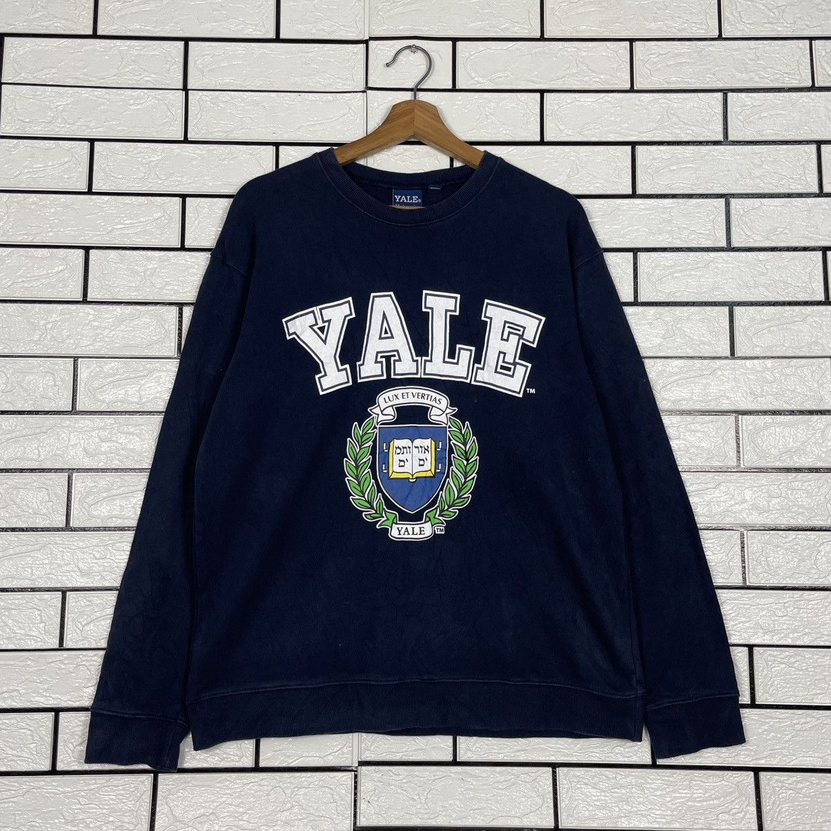 Japanese Brand Yale University Crewneck Sweatshirt Size US M / EU 48-50 / 2 - 1 Thumbnail