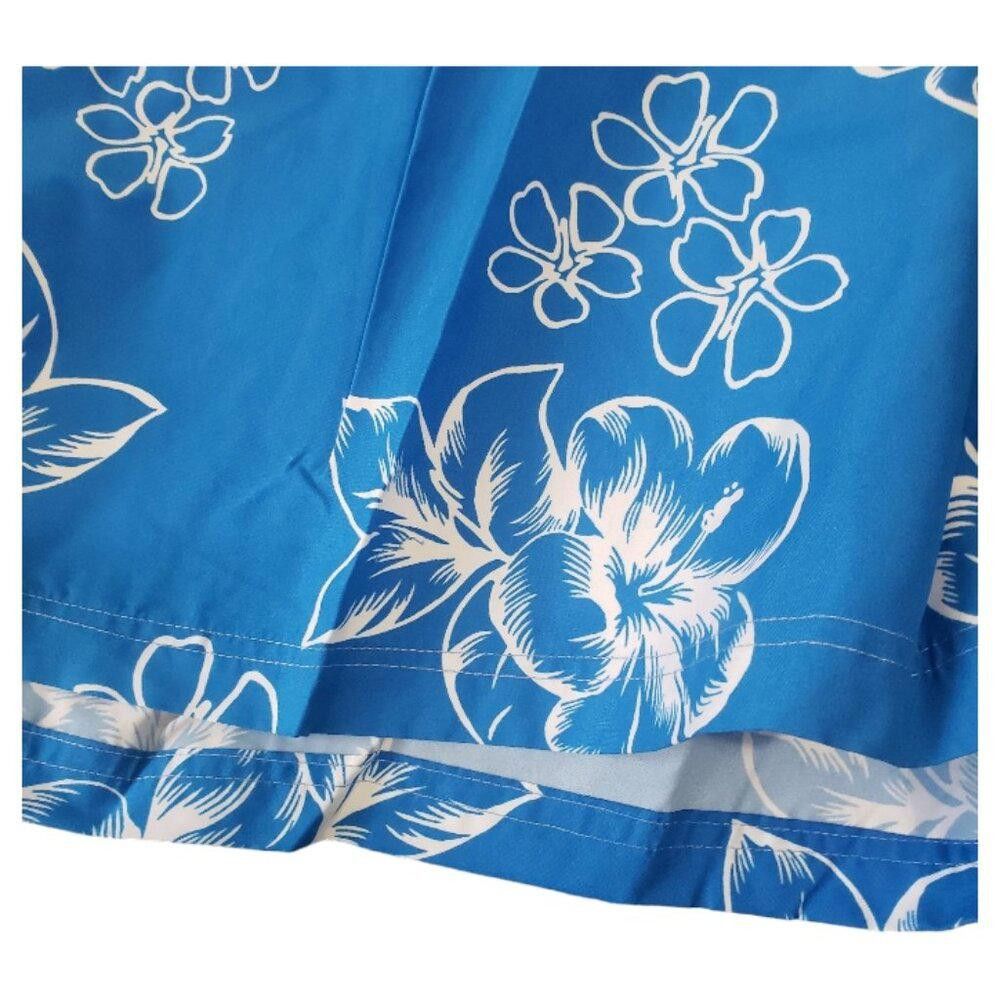 Designer CT1495 KS Island Hibiscus Print Swim Trunks 6XL Size US 44 / EU 60 - 3 Thumbnail