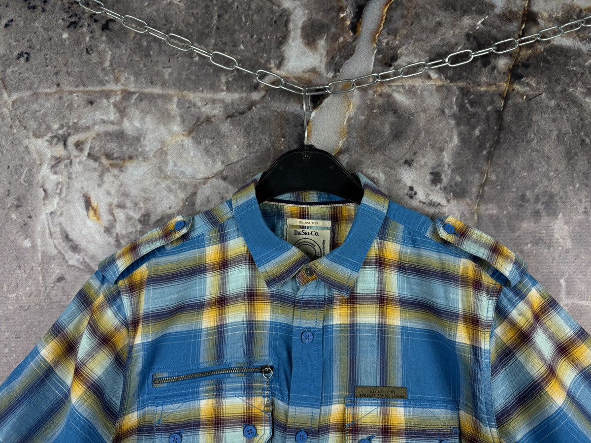 Diesel Diesel-Co Shirt Button Up Streetwear Multicolor Checkered Size US L / EU 52-54 / 3 - 2 Thumbnail