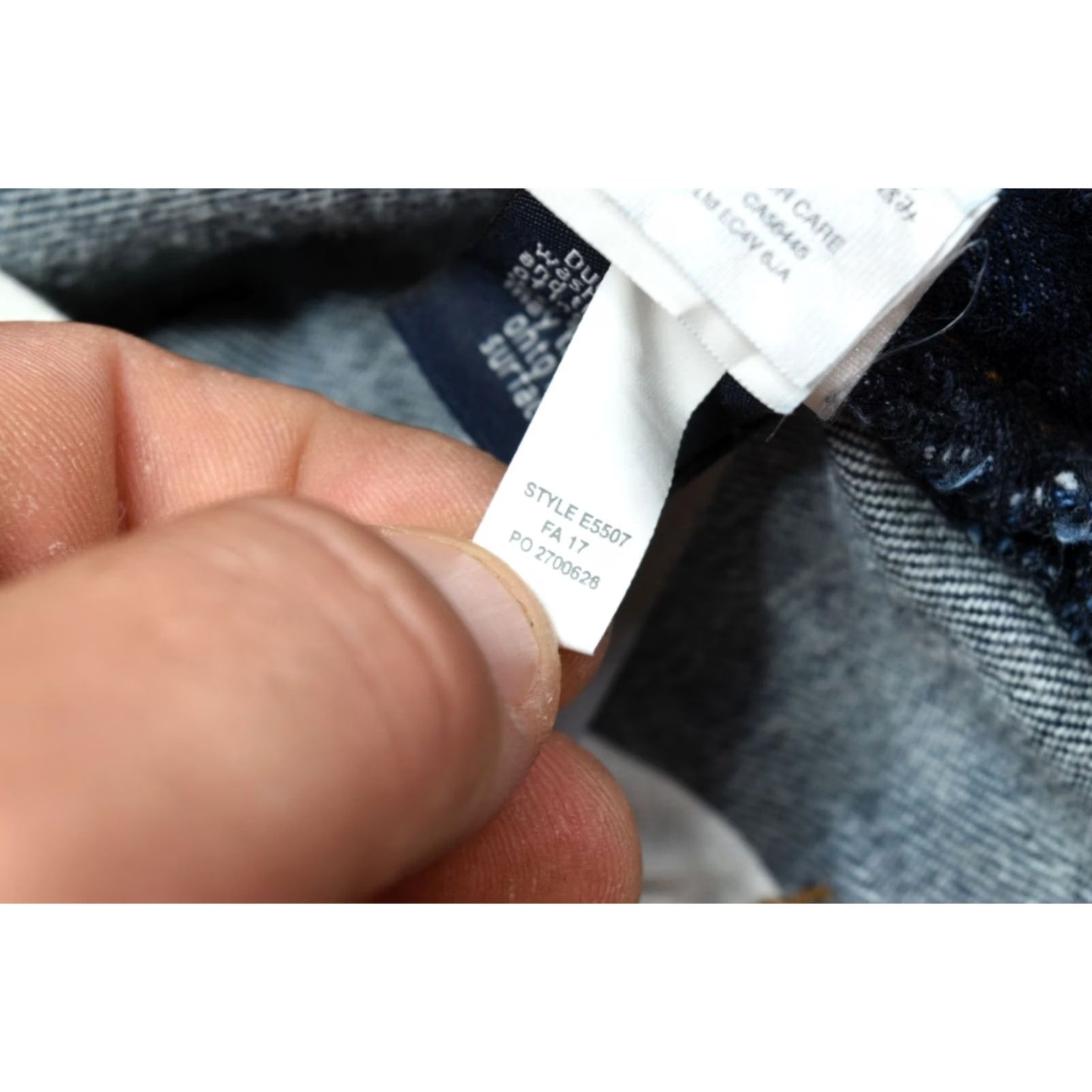 J.Crew J.CREW 484 Slim-Fit Jeans Mens 29x31.5 Blue Indigo Denim Cotton Slim Tapered Leg 5-Pocket zipper button Regular 29 Mens Jeans Size US 29 - 7 Thumbnail