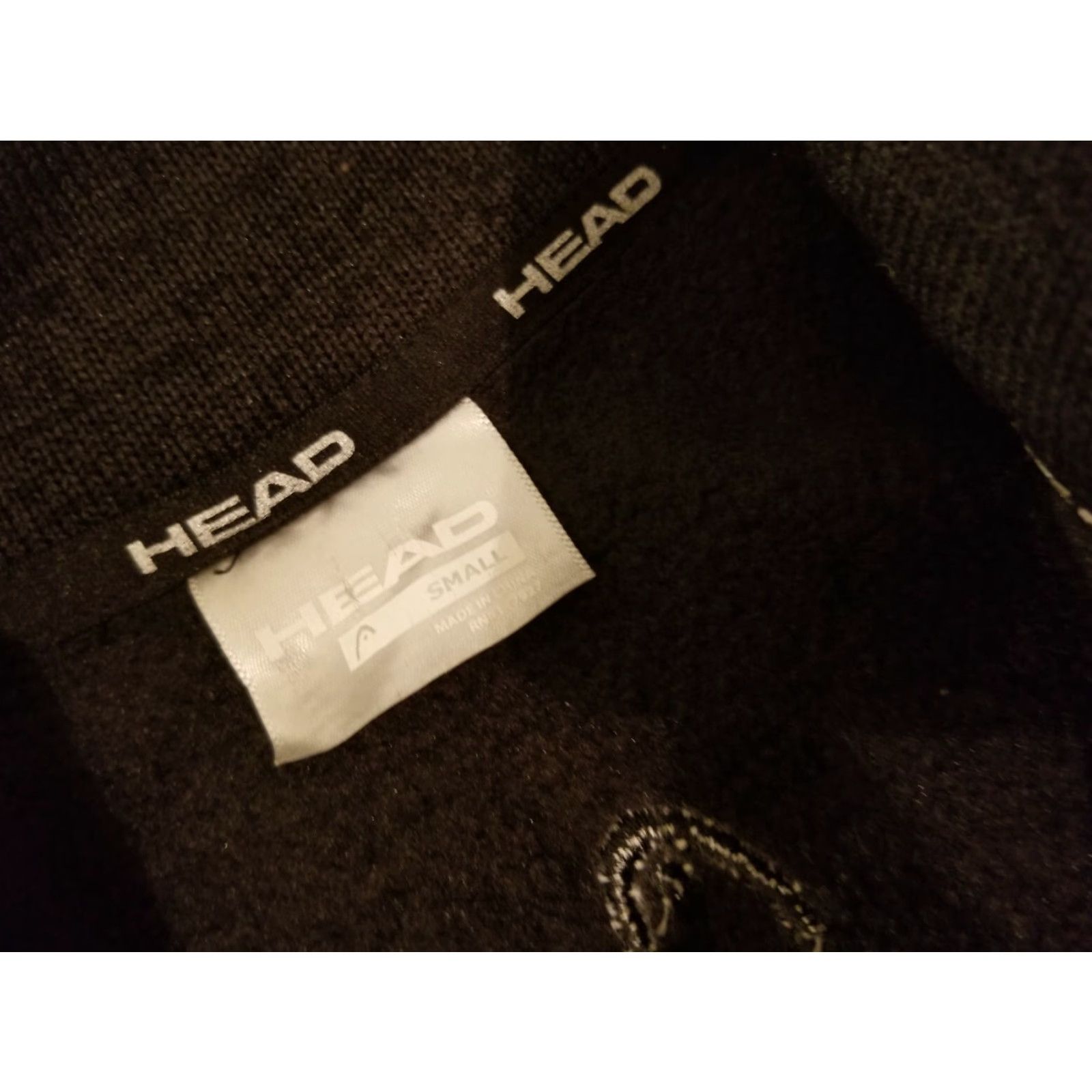 Vintage HEAD Jacket Womens Small Black Athletic Tennis Activewear Size S / US 4 / IT 40 - 5 Thumbnail