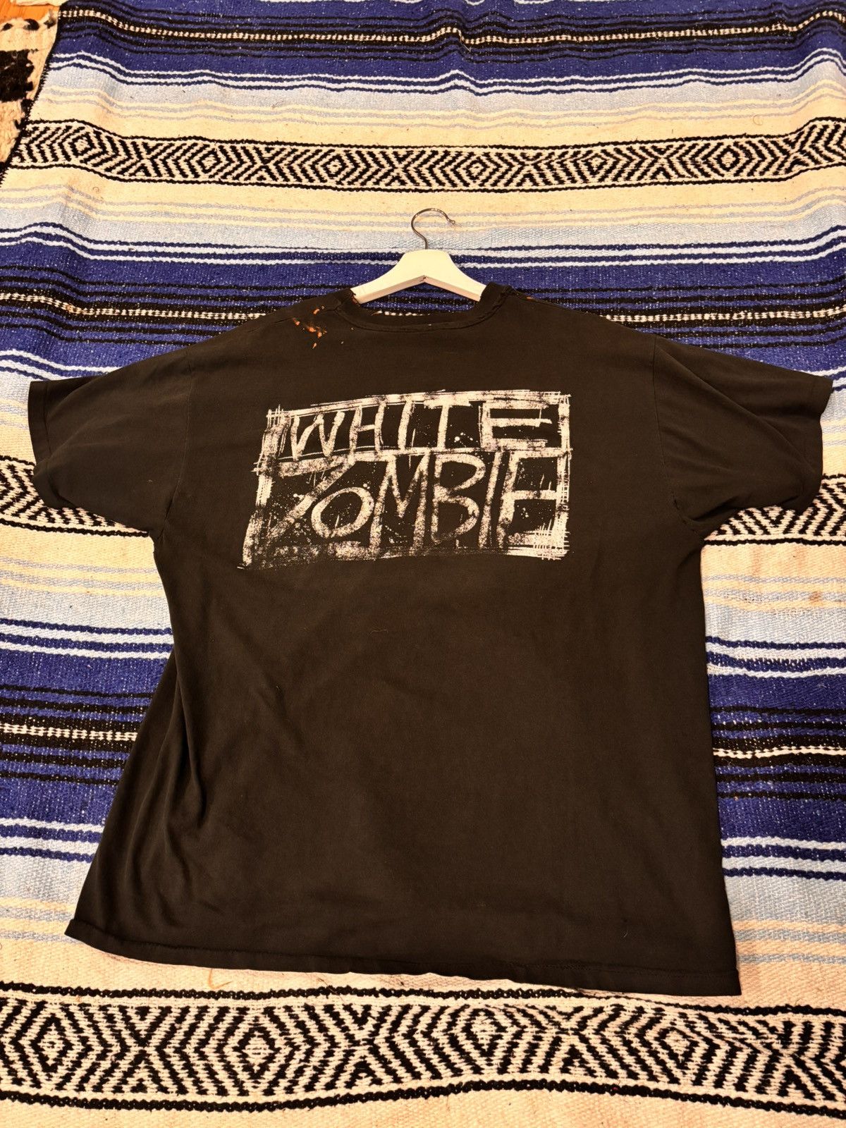 Vintage 1995 White Zombie Band T-Shirt Size US XL / EU 56 / 4 - 4 Thumbnail