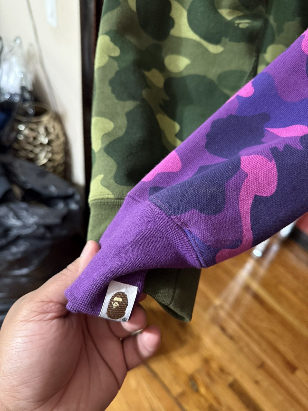 Bape Bape Half Camo Half Purple Size XXL Size US XXL / EU 58 / 5 - 4 Thumbnail
