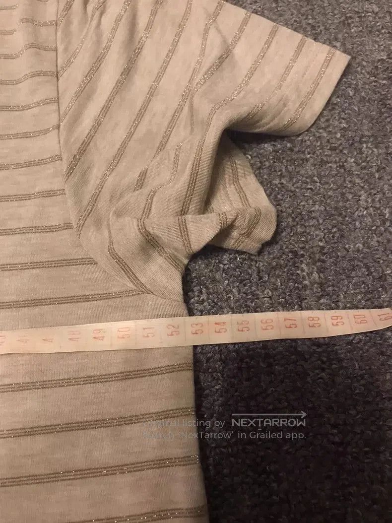 Other Saint Laurent Paris Striped Short Sleeve T-shirt. Size US M / EU 48-50 / 2 - 8 Thumbnail