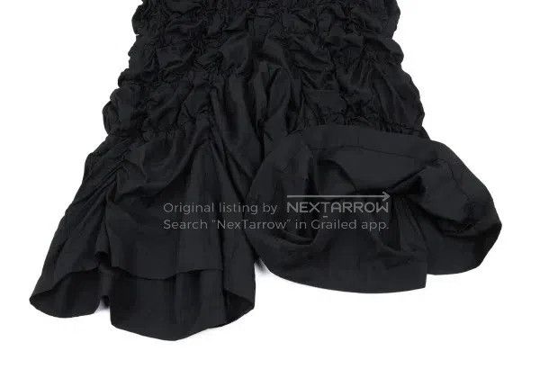 Comme des Garcons Comme Des Garcons size M Black vintage multi-layered pleat Size 22" - 8 Thumbnail
