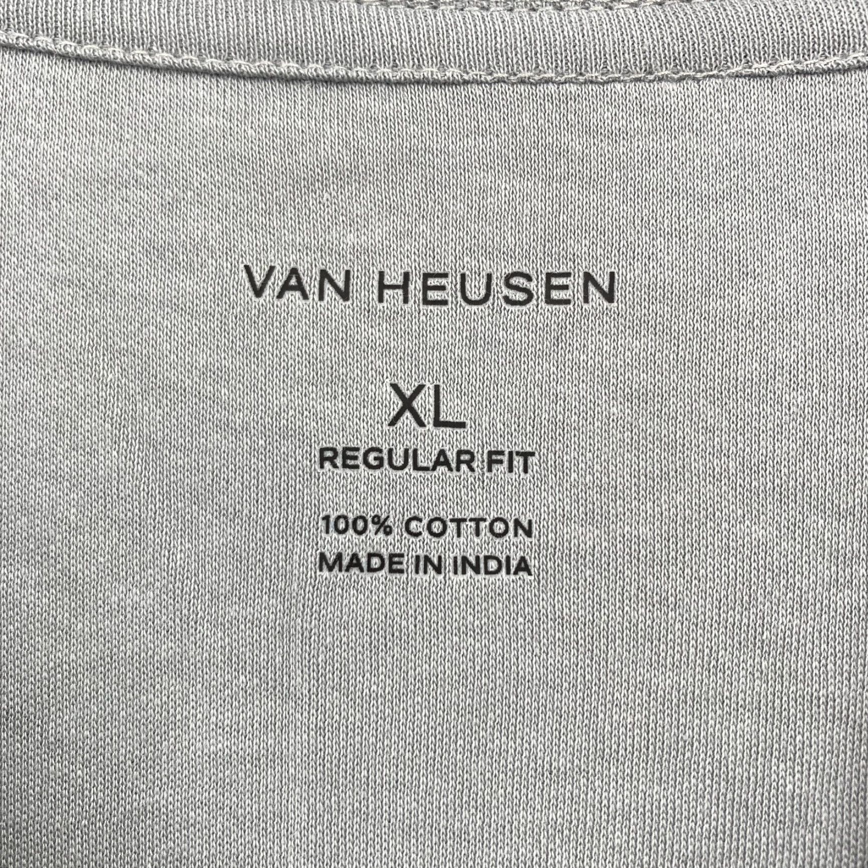 Van Heusen Van Heusen Soft Touch Pullover Sweatshirt Mens XL Gray Quarter Zip Preppy NWT Size US XL / EU 56 / 4 - 4 Thumbnail