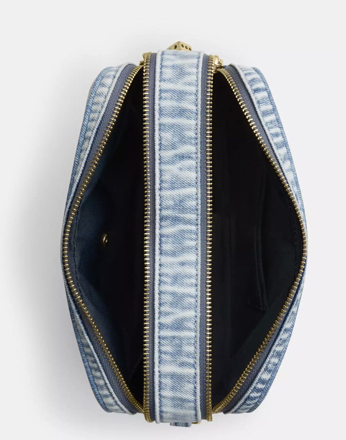 Coach Carey Crossbody Bag In Loved Denim With Charms CEK67 Size ONE SIZE - 8 Thumbnail