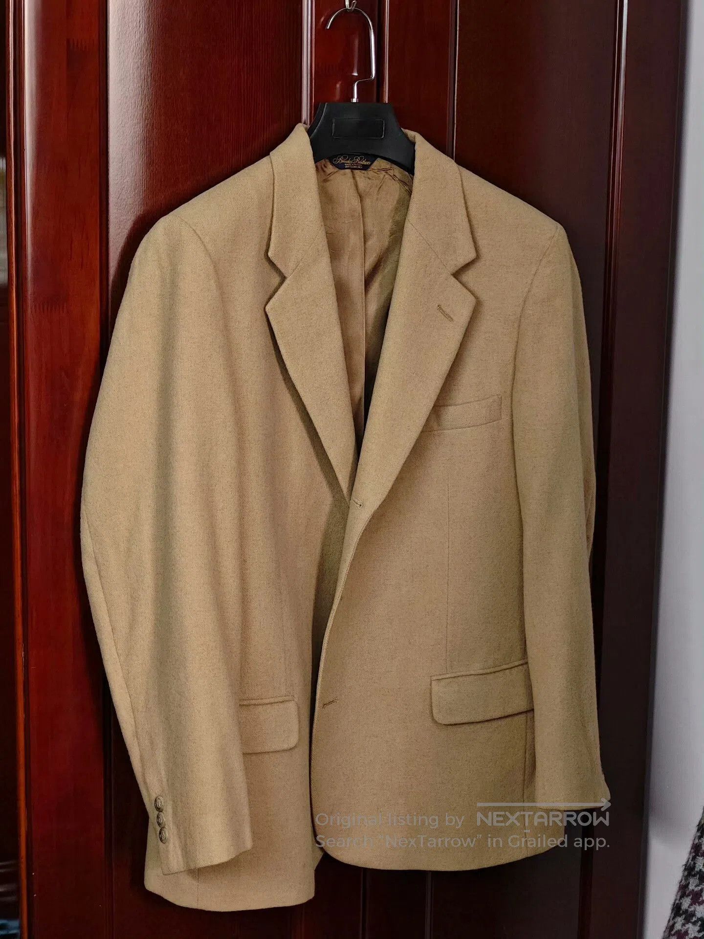 Brooks Brothers Brooks Brothers Camel Hair Blazer. Size US L / EU 52-54 / 3 - 1 Thumbnail