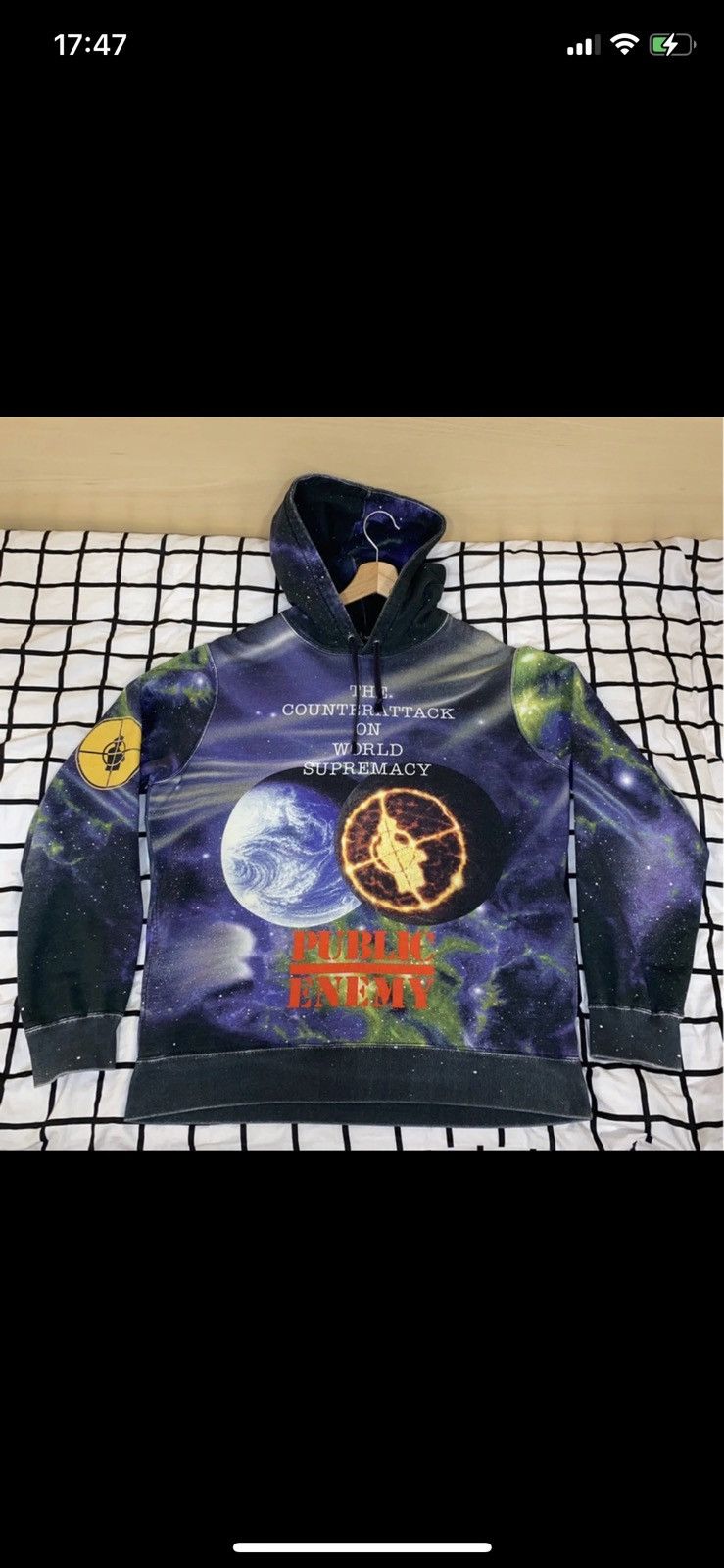 Supreme Supreme x Undercover x Public Enemy Hoodie | Grailed