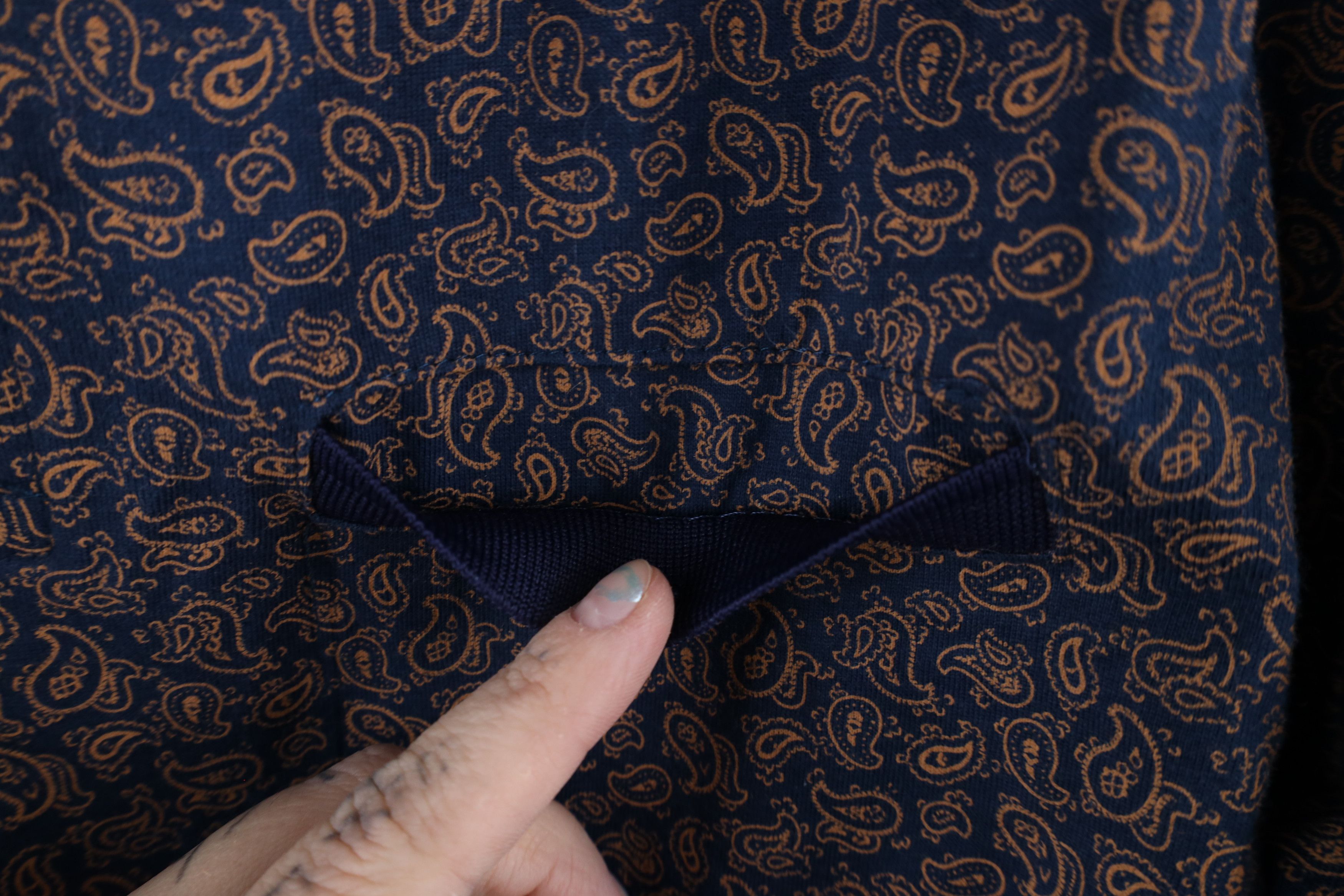 Vintage Vintage Streetwear All Over Print Knit Collared Polo Shirt Size US M / EU 48-50 / 2 - 4 Thumbnail