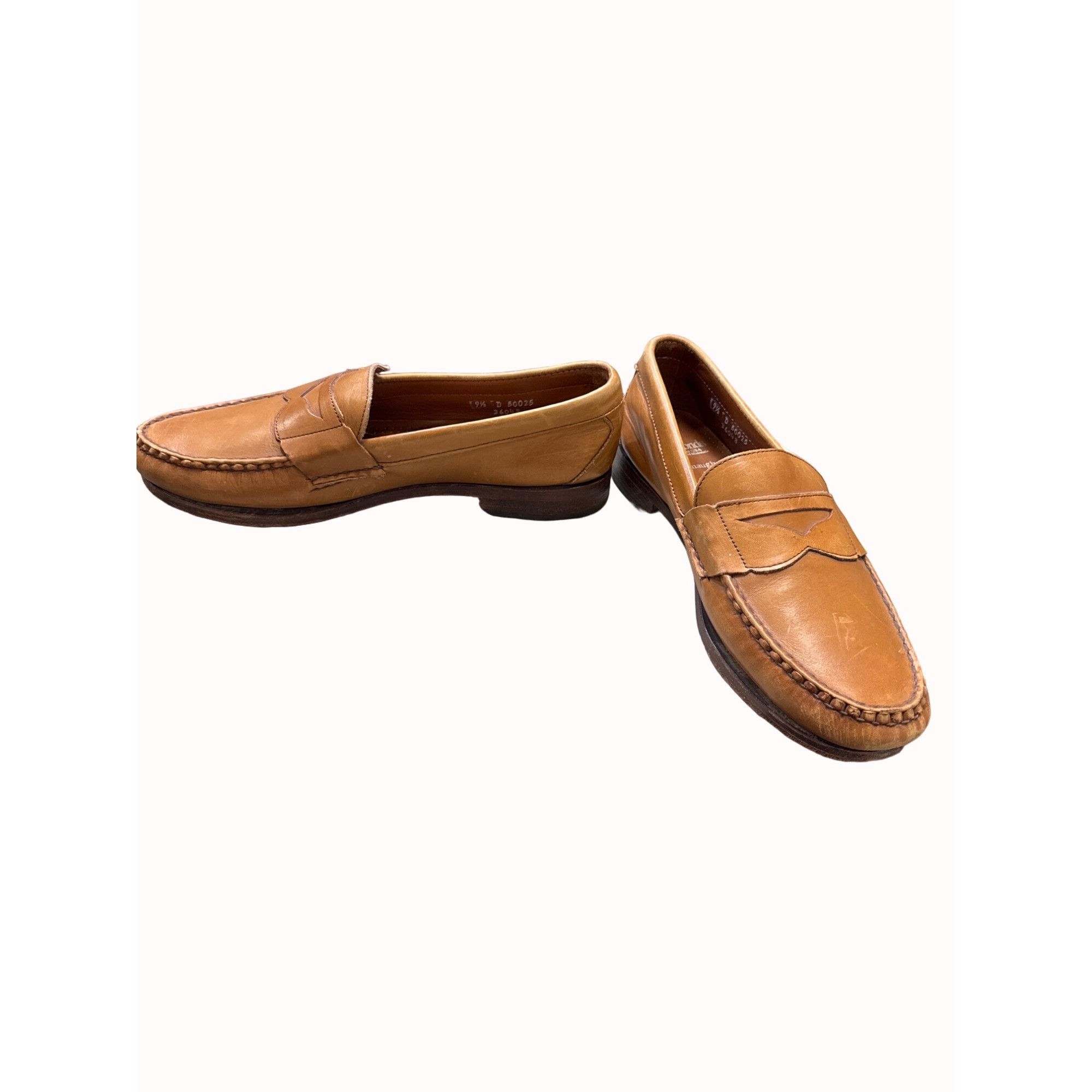 Allen Edmonds Allen Edmonds tan men’s penny Oxford dress shoes 9.5D SKU 44 Size US 9.5 / EU 42-43 - 3 Thumbnail