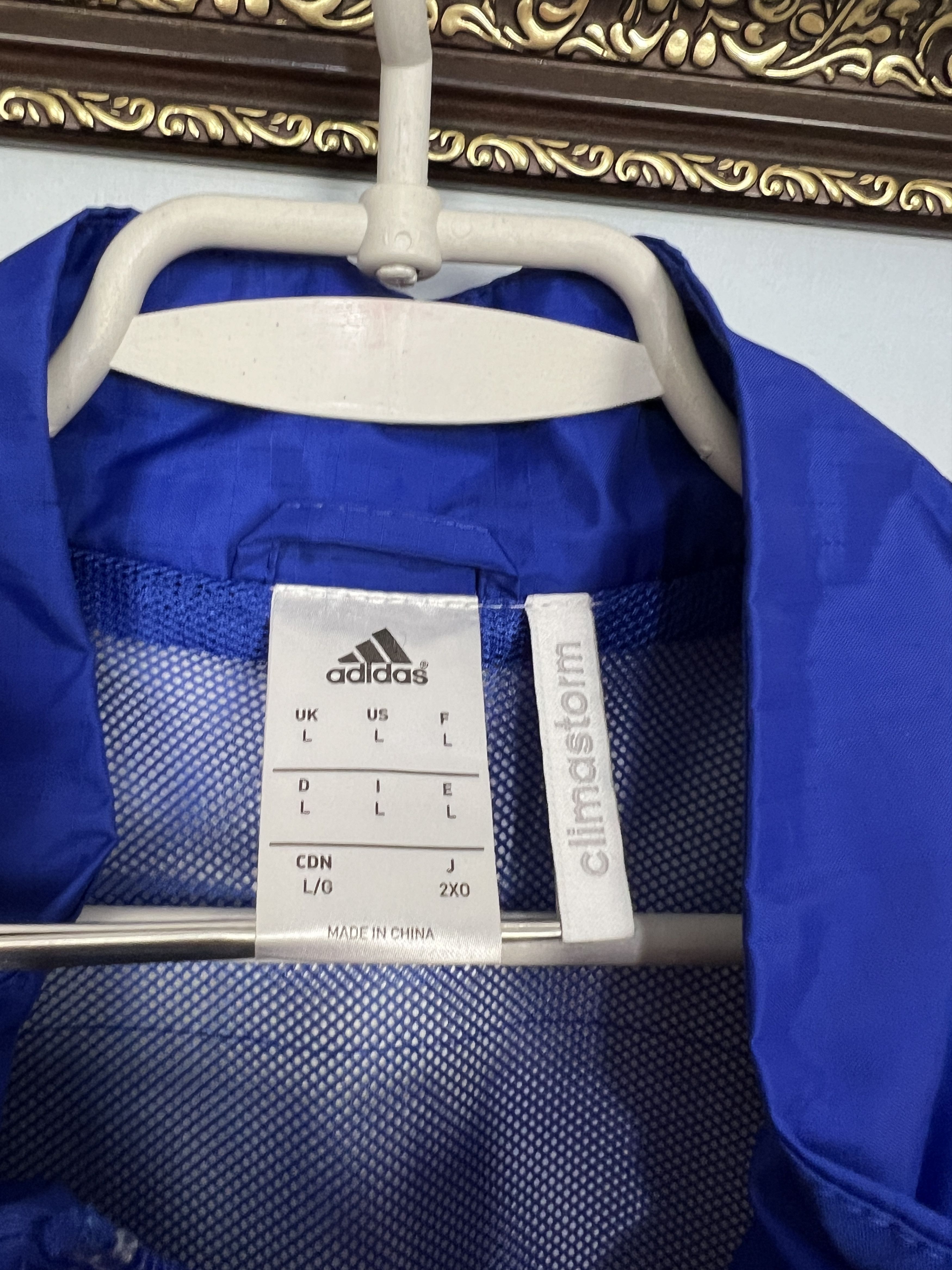 Adidas Adidas Chelsea Football Blue Jacket Soccer Track Top Mens Size US L / EU 52-54 / 3 - 6 Thumbnail