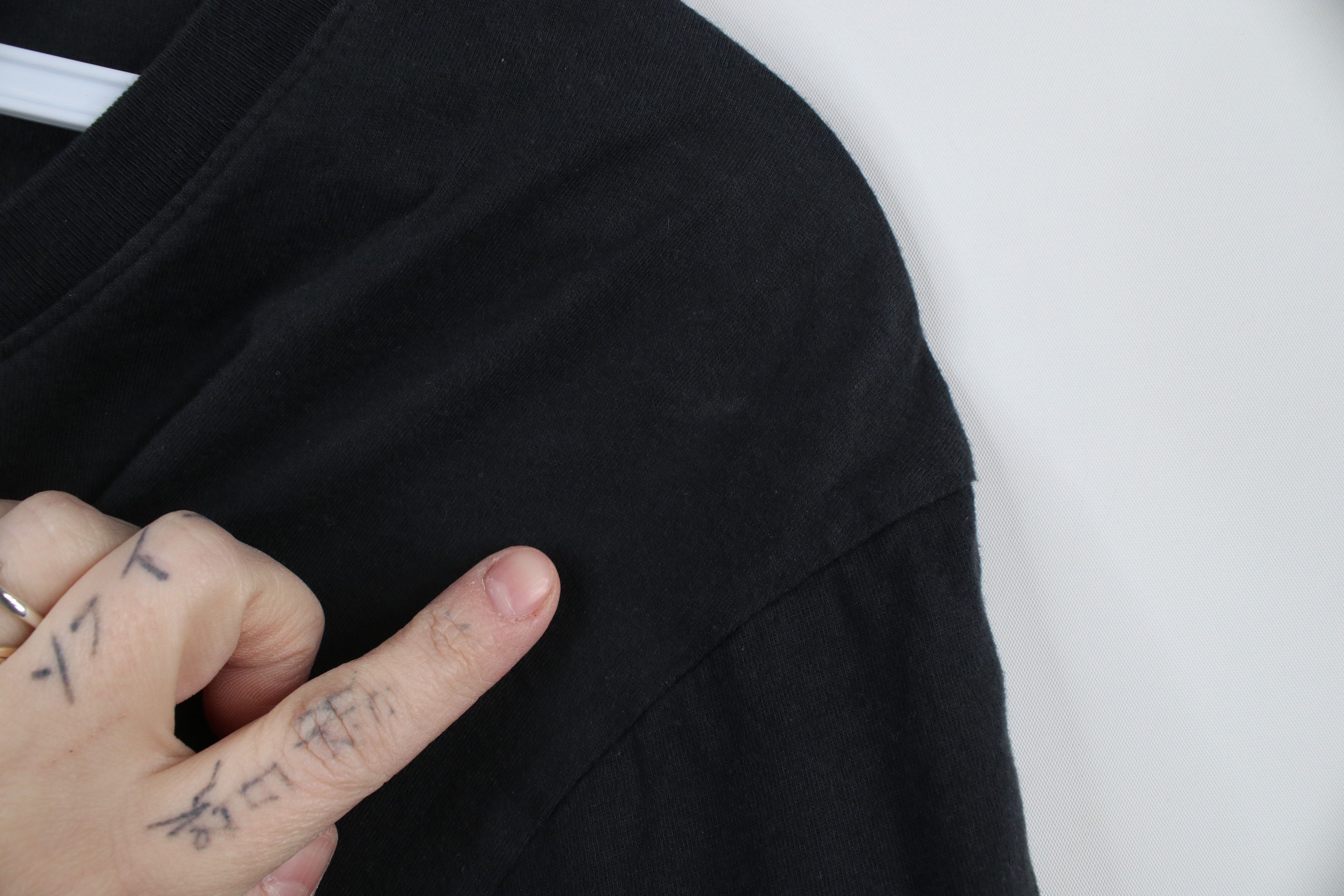 Everlane × Vintage Everlane Faded Blank Cotton Short Sleeve T-Shirt Black USA Size US L / EU 52-54 / 3 - 4 Thumbnail