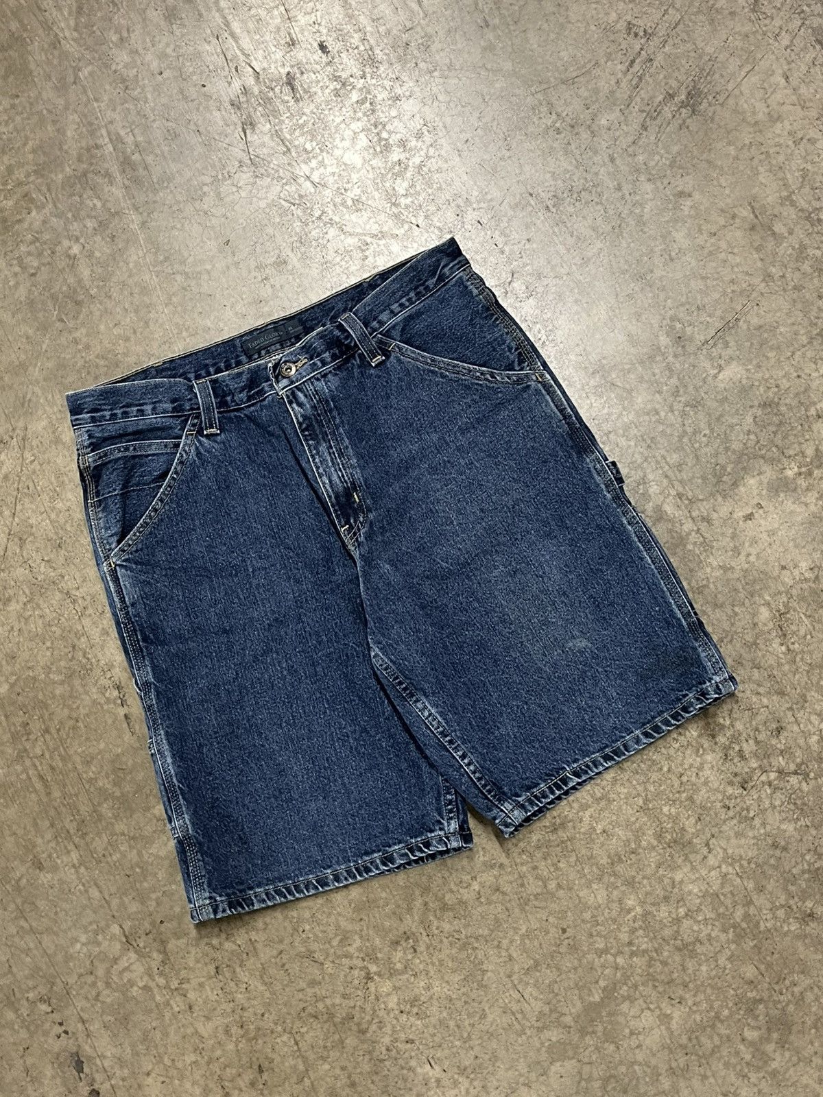 Vintage Jorts carpenter vintage baggy fit denim skater hype streetwe Size US 36 / EU 52 - 4 Thumbnail