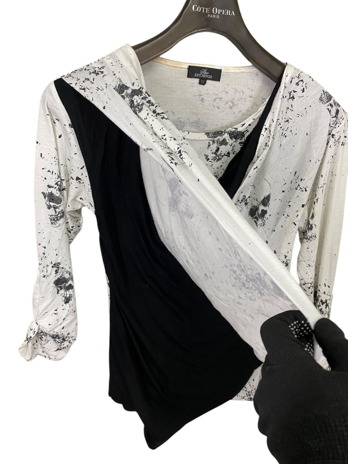 GOSTAR DE FUGA × Seditionaries Punk Bernings sho double shirt full printed skull Size M / US 6-8 / IT 42-44 - 3 Thumbnail
