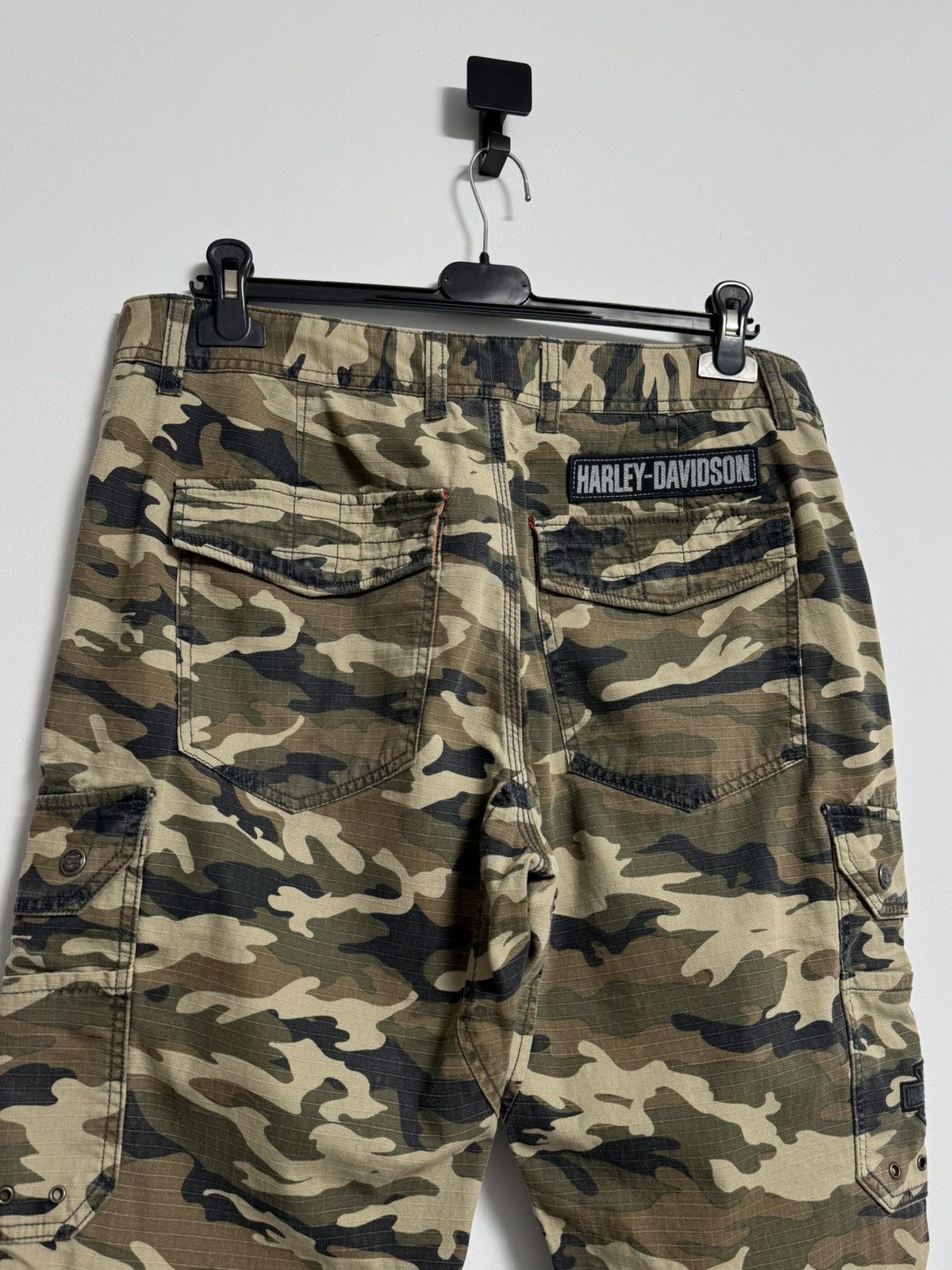 Harley Davidson Harley Davidson Vintage Y2K style Hype Cargo pants Size US 34 / EU 50 - 11 Thumbnail