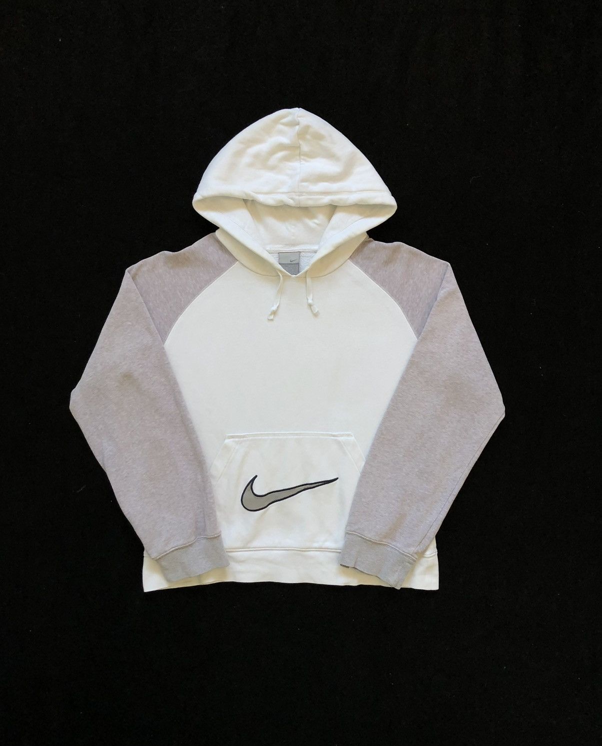 Hoodie Nike Center Logo Swoosh Vintage 00's Y2K
