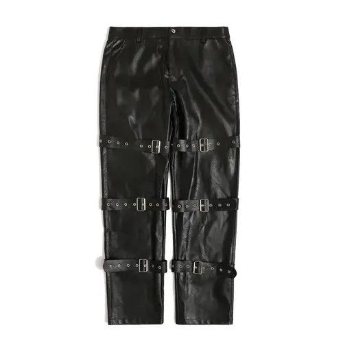 Japanese Brand Belt Decorated Pants Size US 32 / EU 48 - 4 Thumbnail