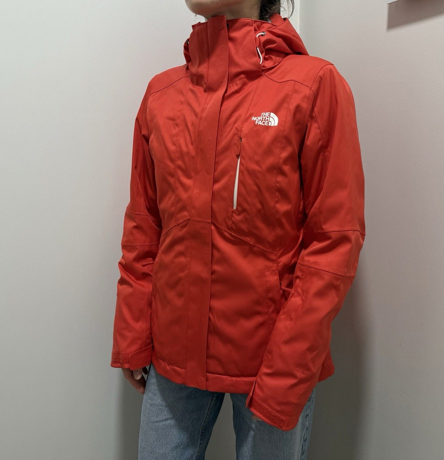 The North Face DDP The North Face Womens Ski Red Hood Snowboard Jacket Size M / US 6-8 / IT 42-44 - 4 Thumbnail