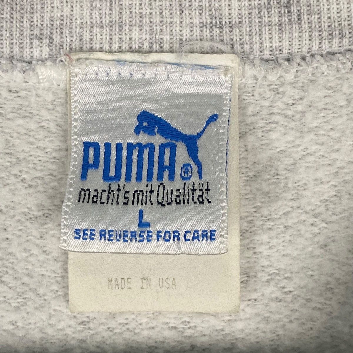 Other Vintage Puma Italy Teams Sweatshirt Gray Size L Size US L / EU 52-54 / 3 - 5 Thumbnail